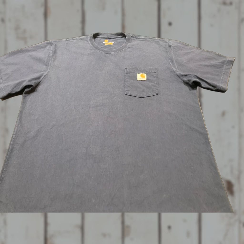 Carhartt VINTAGE Carhartt Mens Large L Relaxed Fit Short Sleeve Workwear T-Shirt Black Size US L / EU 52-54 / 3 - 1 Thumbnail