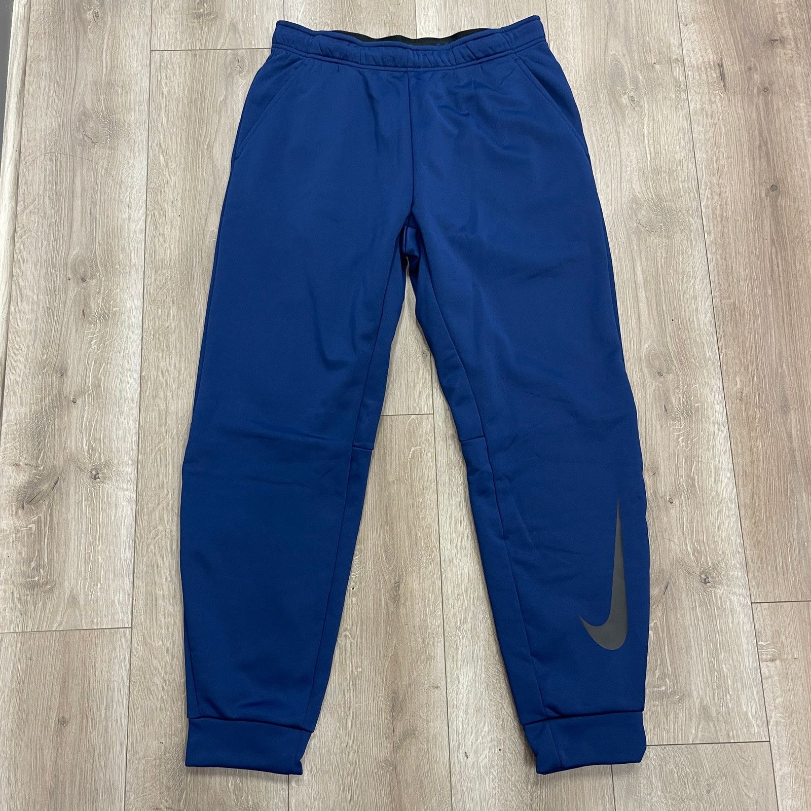 Nike Nike Therma Men's Blue Void Tapered Pants Joggers XL Size US 32 / EU 48 - 1 Thumbnail