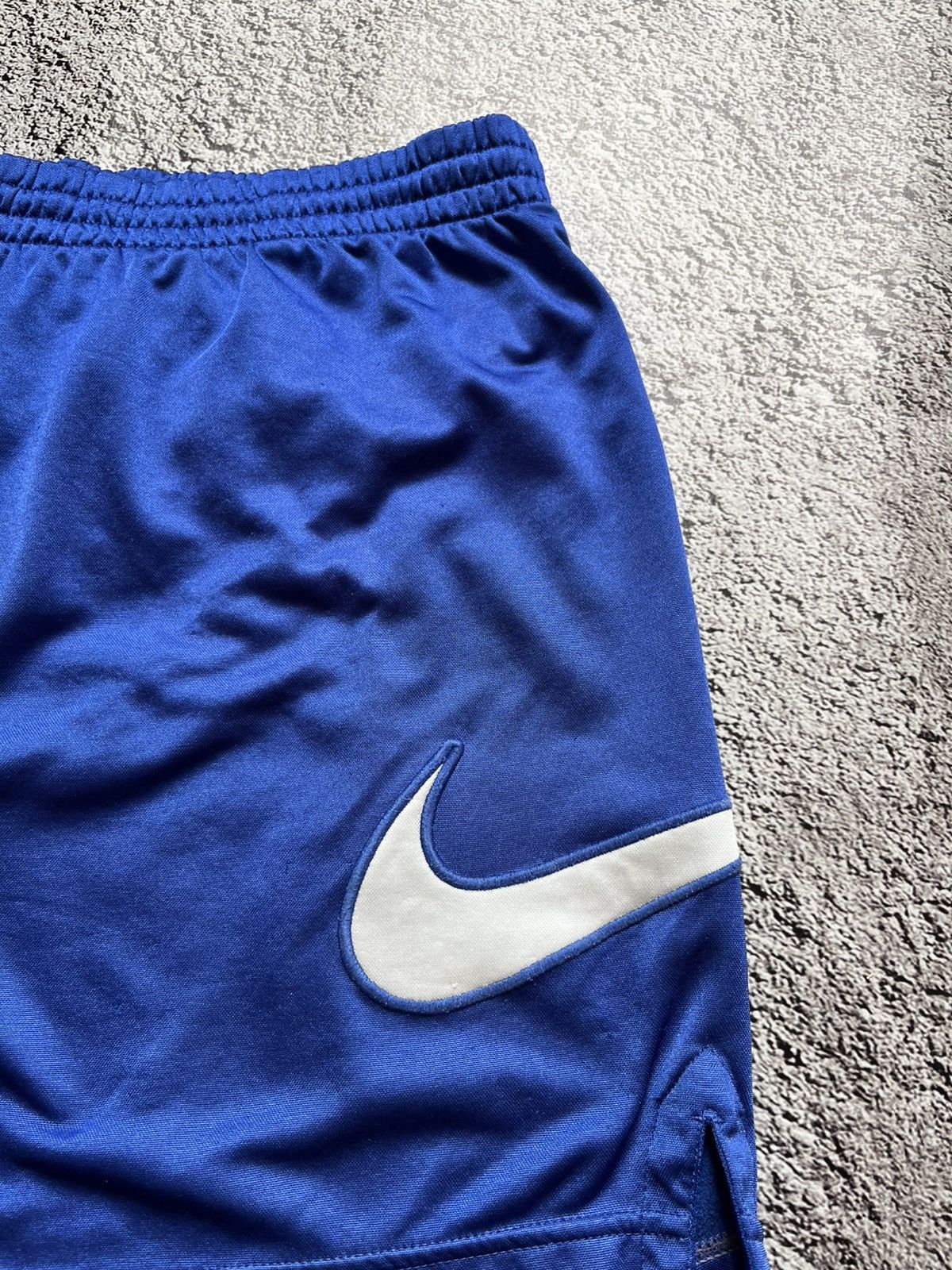Nike × Vintage Nike Blue Sports Shorts Size L Size US 36 / EU 52 - 5 Thumbnail