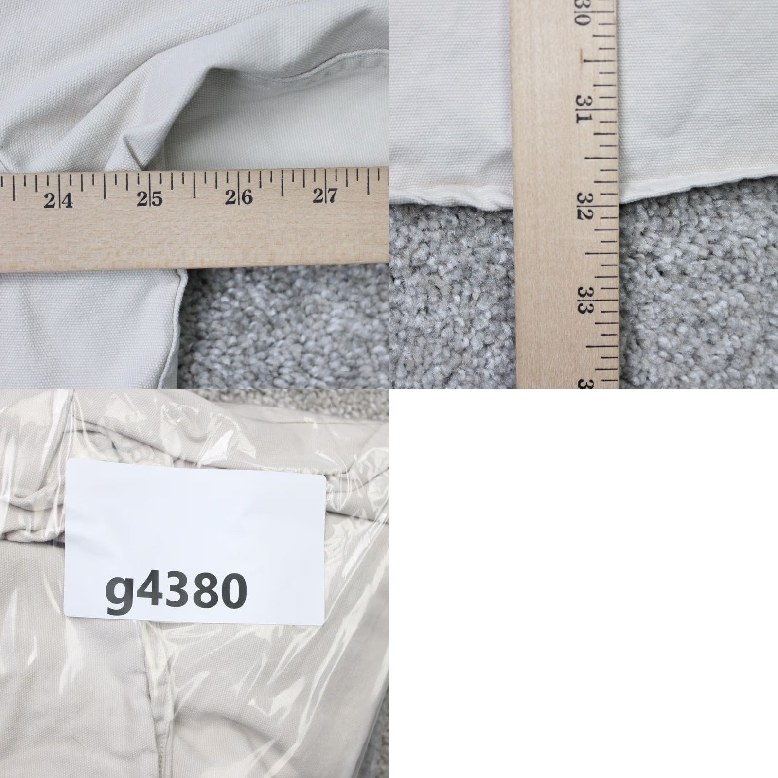 Vintage Arborwear Shirt Men Large Beige Cotton Double Pocket Long Sleeve Rugged Workwear Size US L / EU 52-54 / 3 - 9 Thumbnail