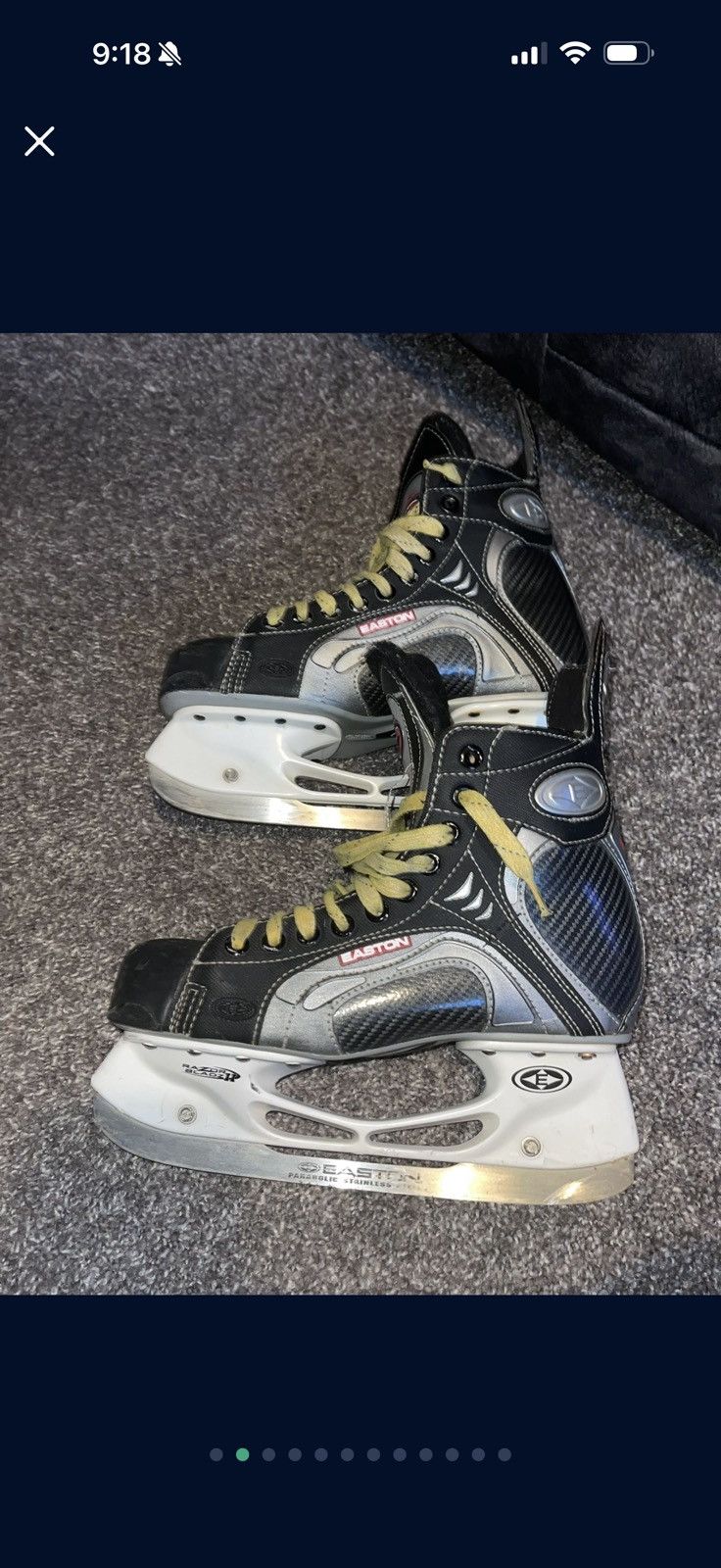 Other Easton Synergy 500 Ice Hockey Skates Size 5.5 D Vintage Size US 6.5 / EU 39-40 - 2 Thumbnail