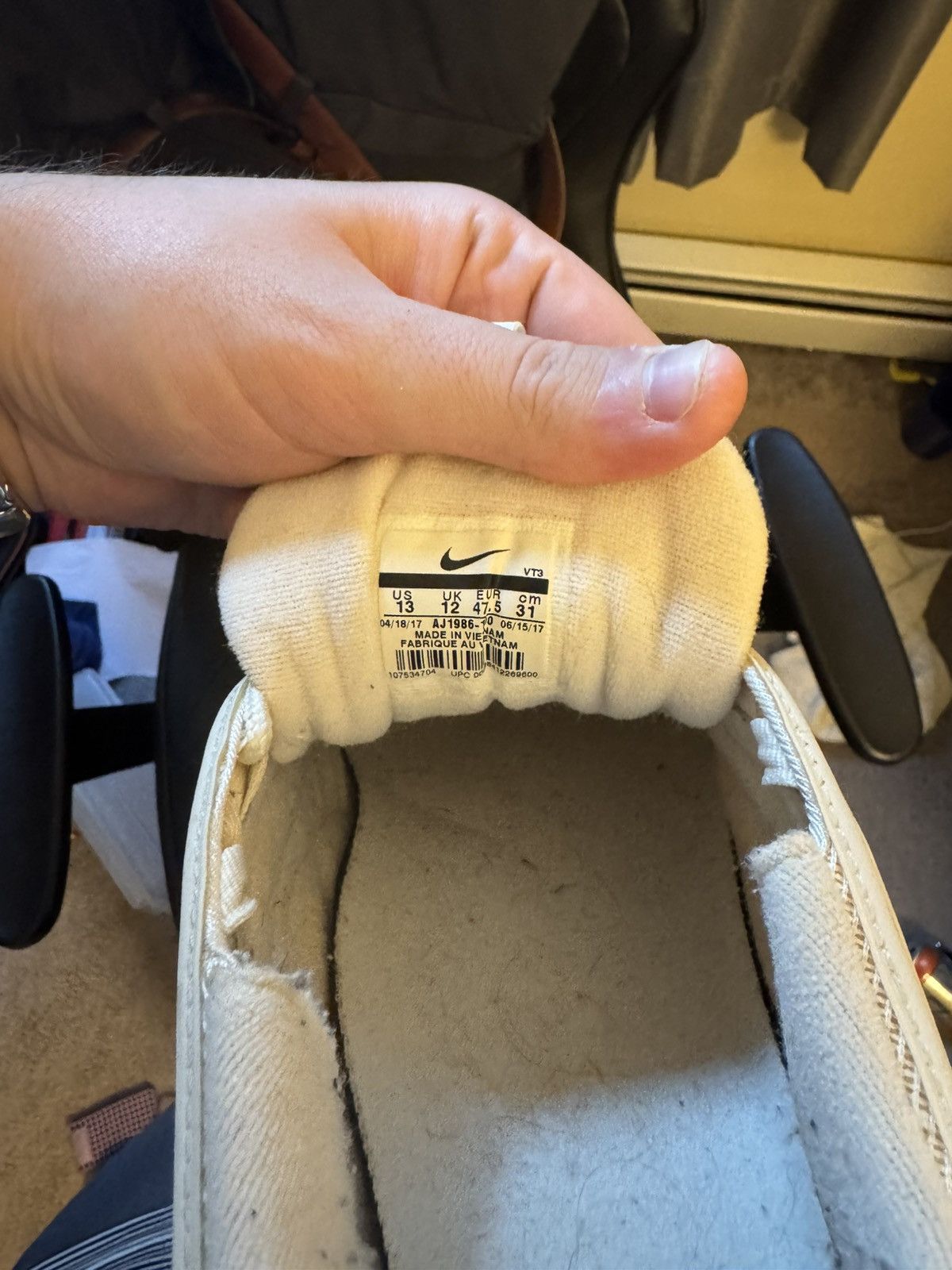 Nike × Undefeated Nike Undefeated Air Max 97 White Size US 13 / EU 46 - 10 Thumbnail
