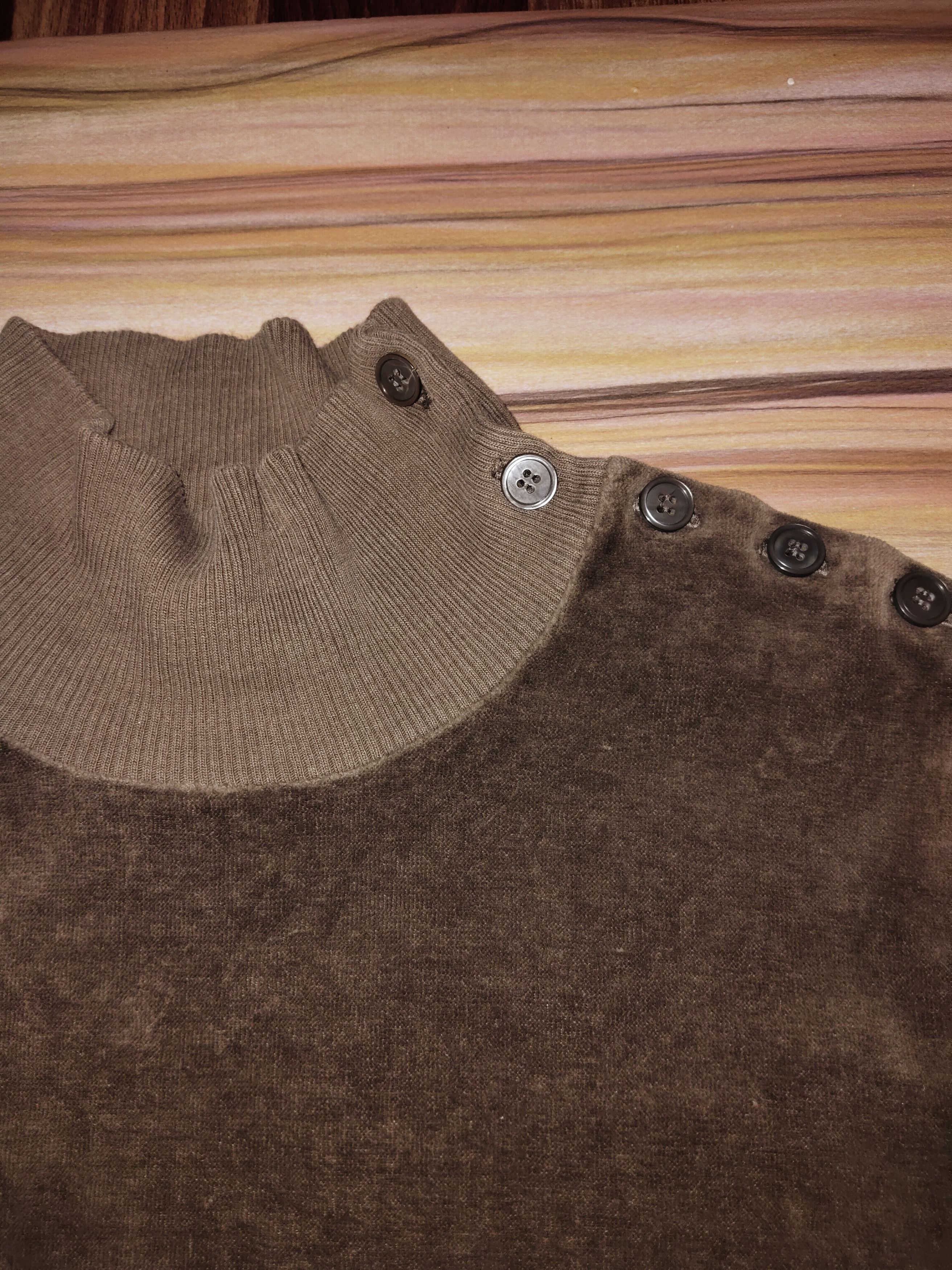 A.P.C. A.P.C Velvet Plain Sweatshirt Size US M / EU 48-50 / 2 - 3 Thumbnail