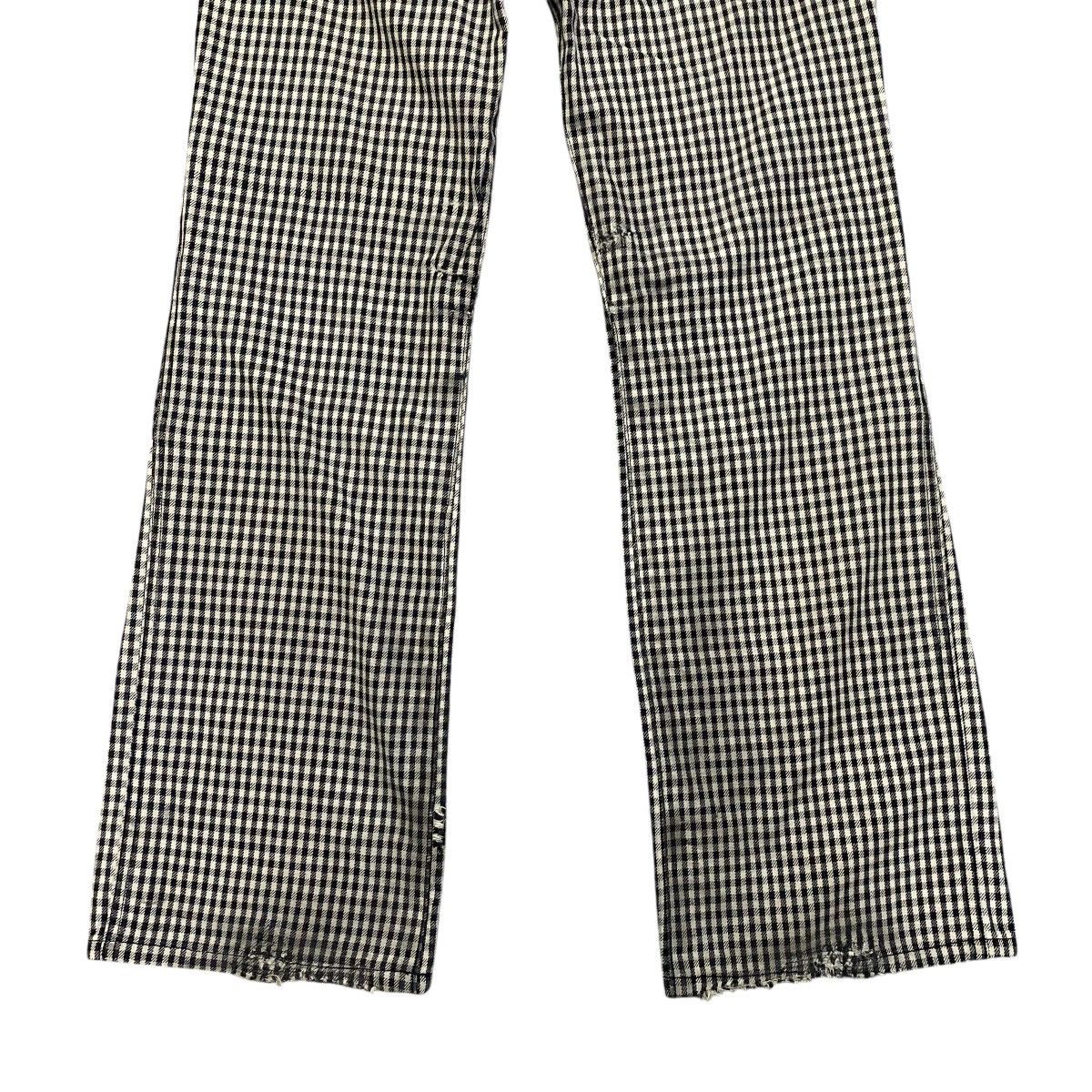 Hysteric Glamour OZONE ROCKS Checked Flare Pants Long zipper Size US 30 / EU 46 - 16 Thumbnail