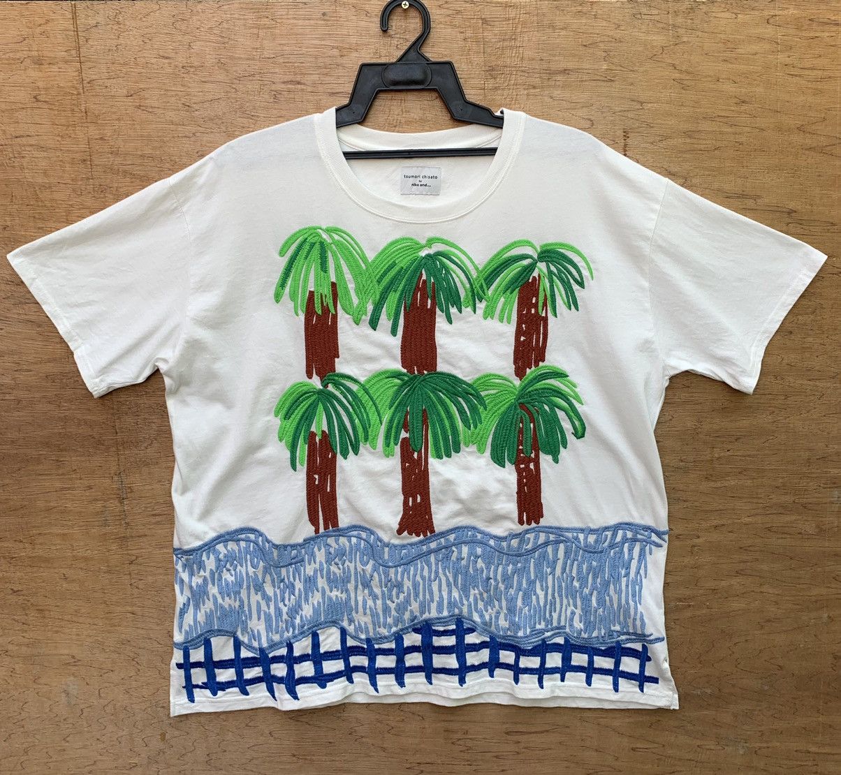 Issey Miyake Tsumori Chisato x Niko and… Embroidered View Print T Shirt Size XL / US 12-14 / IT 48-50 - 1 Thumbnail