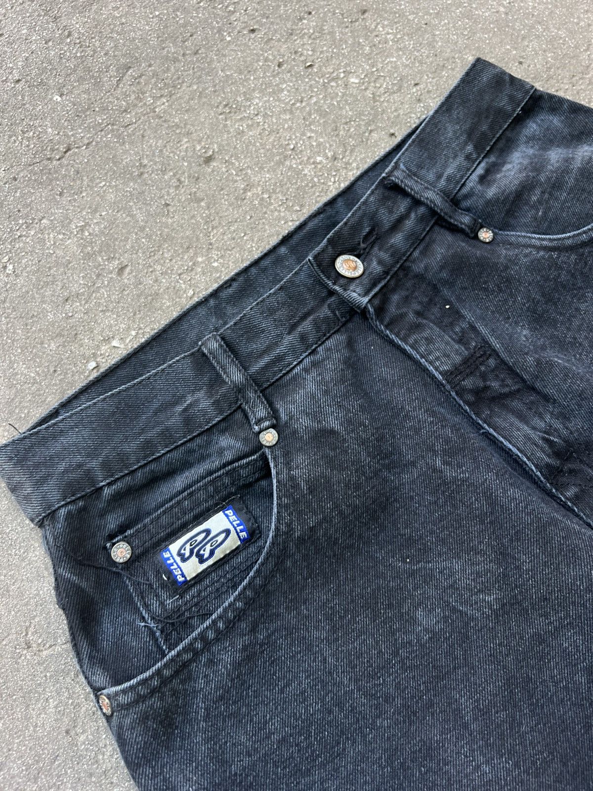 Pelle Pelle VINTAGE PELLE PELLE EMBROIDERED LOGO BAGGY JEANS Y2K HYPE Size US 30 / EU 46 - 8 Thumbnail
