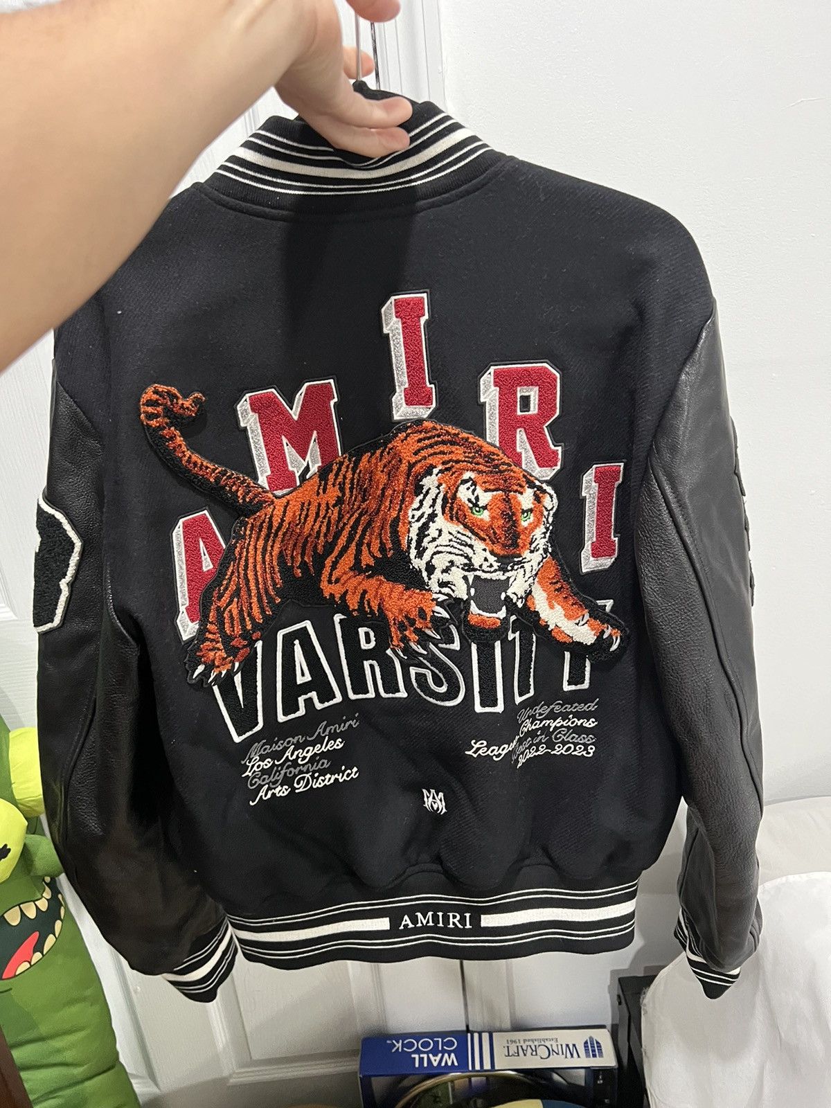 Amiri Amiri varsity jacket | Grailed