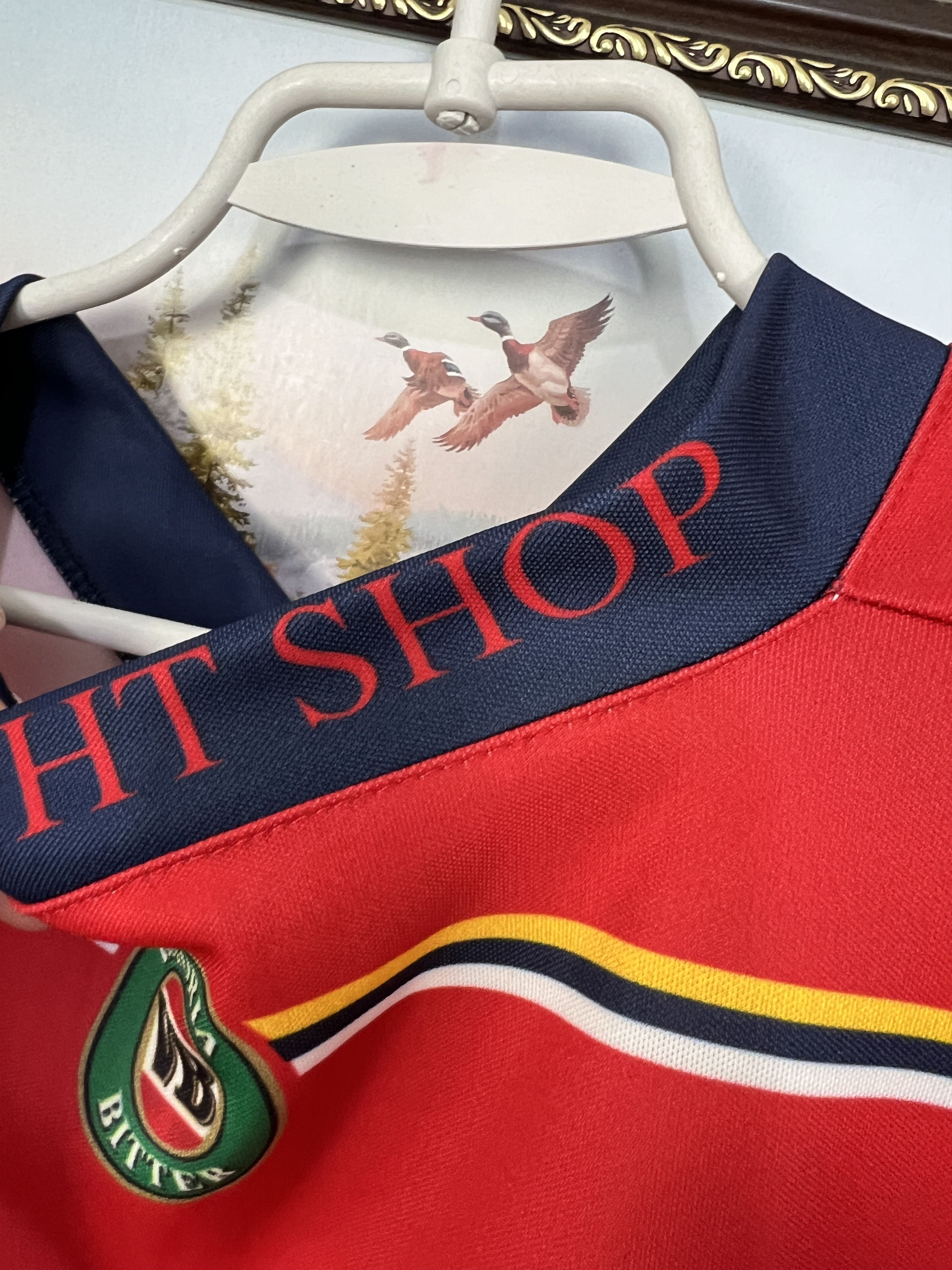 Vintage Vintage 2000's London Broncos ISC Rugby Union Jersey Mens Size US XXL / EU 58 / 5 - 14 Thumbnail