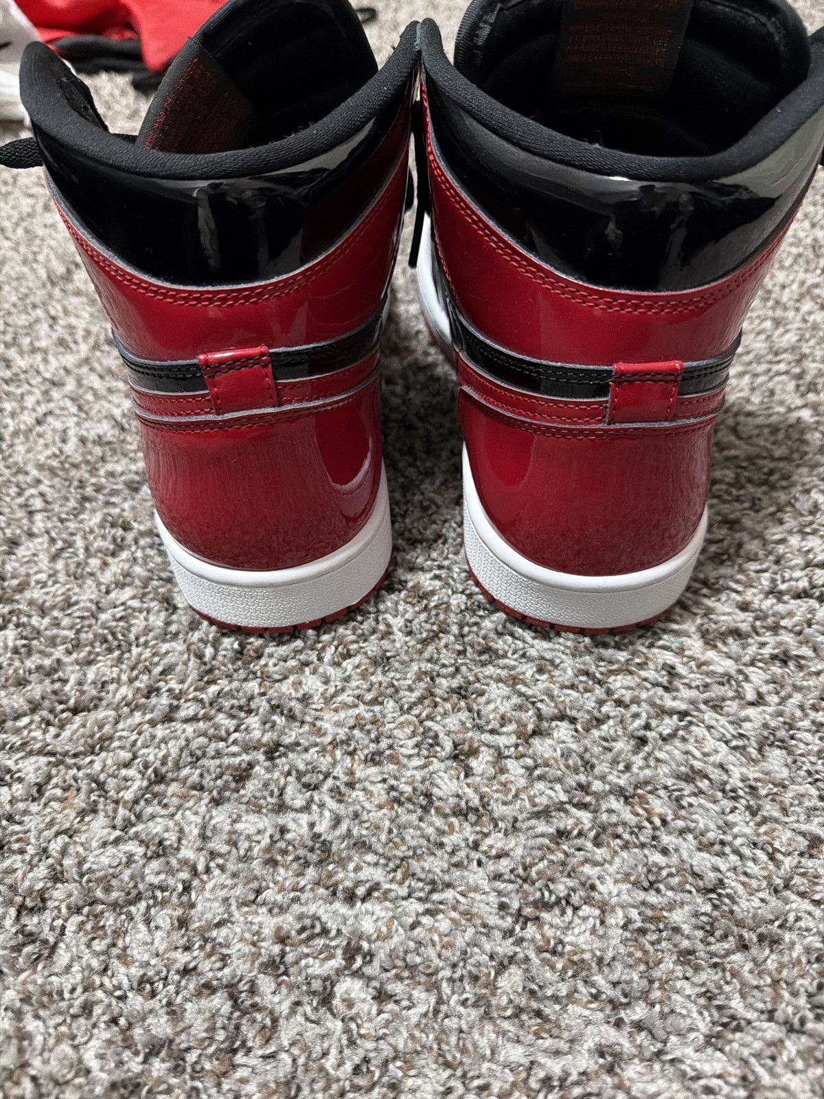 Jordan Brand Patent Bred Jordan 1s Size US 10 / EU 43 - 4 Thumbnail