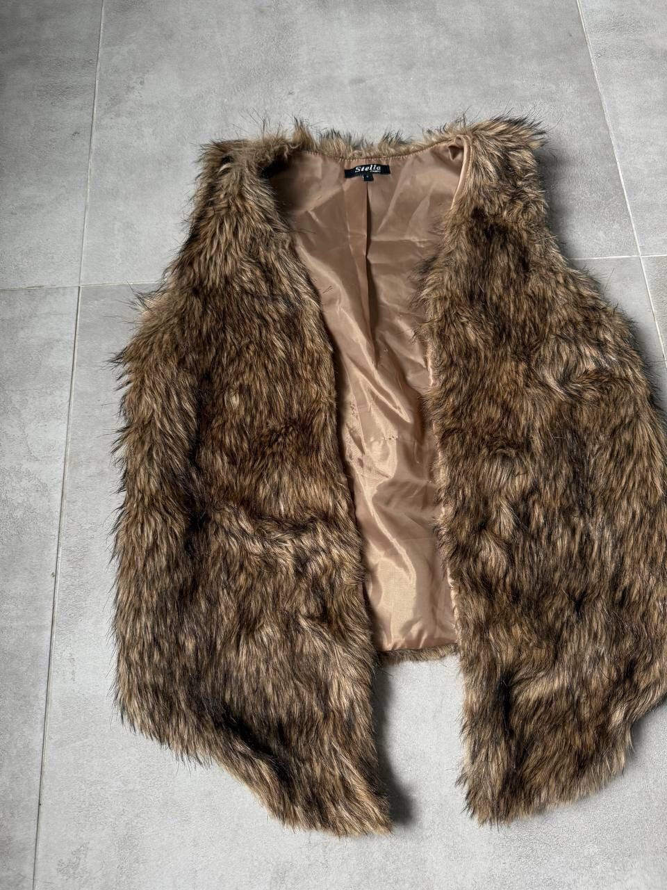 Vintage Vintage Opium Avant Garde Mohair Fuzzy Fur Vest Size M / US 6-8 / IT 42-44 - 3 Thumbnail
