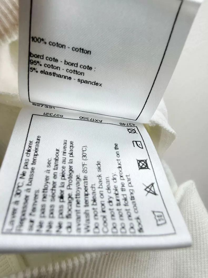 Chanel Chanel White letter sweatshirt Size XXS / US 00 / IT 34 - 5 Thumbnail
