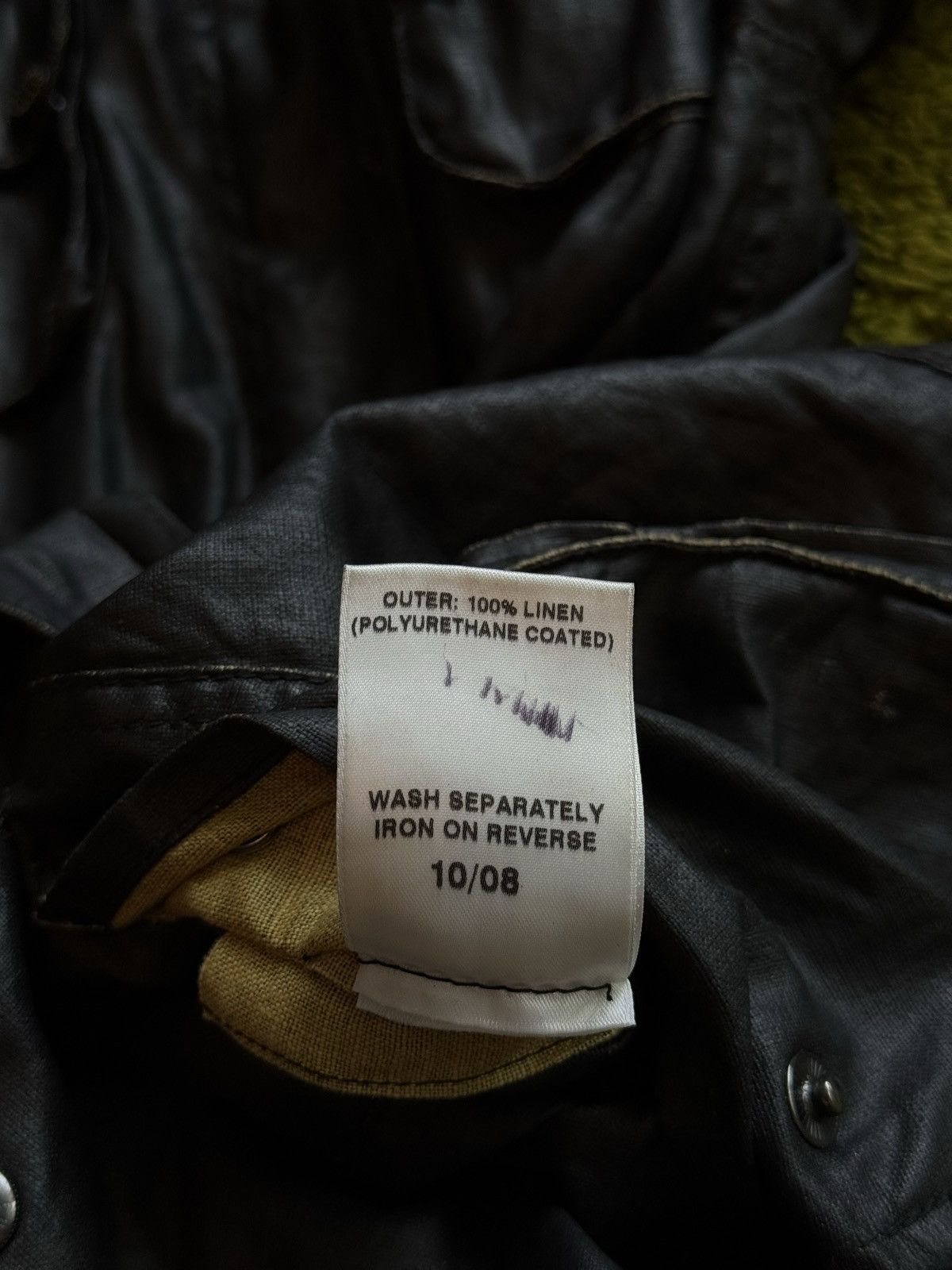Barbour Barbour International duralinen waxed belted jacket Size XL / US 12-14 / IT 48-50 - 13 Thumbnail