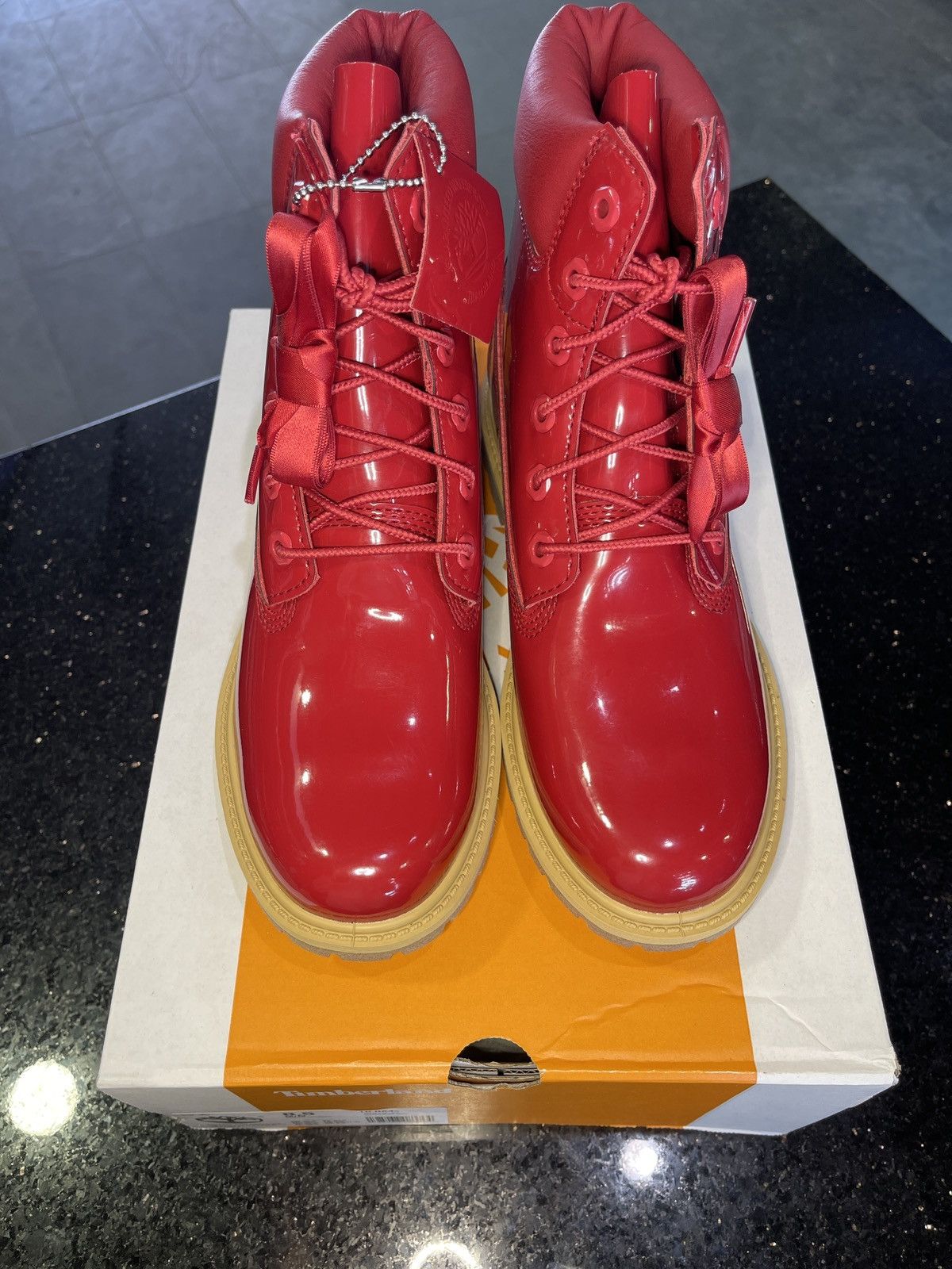 Timberland Timberland Premium waterproof boot medium red patent leather Size US 8.5 / IT 38.5 - 3 Thumbnail
