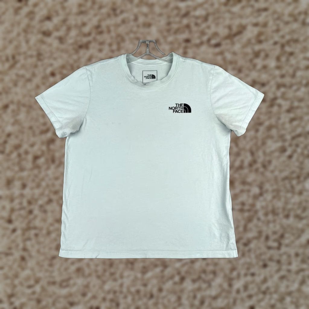 The North Face The North Face Women's T-Shirt Medium Blue Short Sleeve Crew Neck 100% Cotton Casual Outdoor Classic Size M / US 6-8 / IT 42-44 - 1 Thumbnail