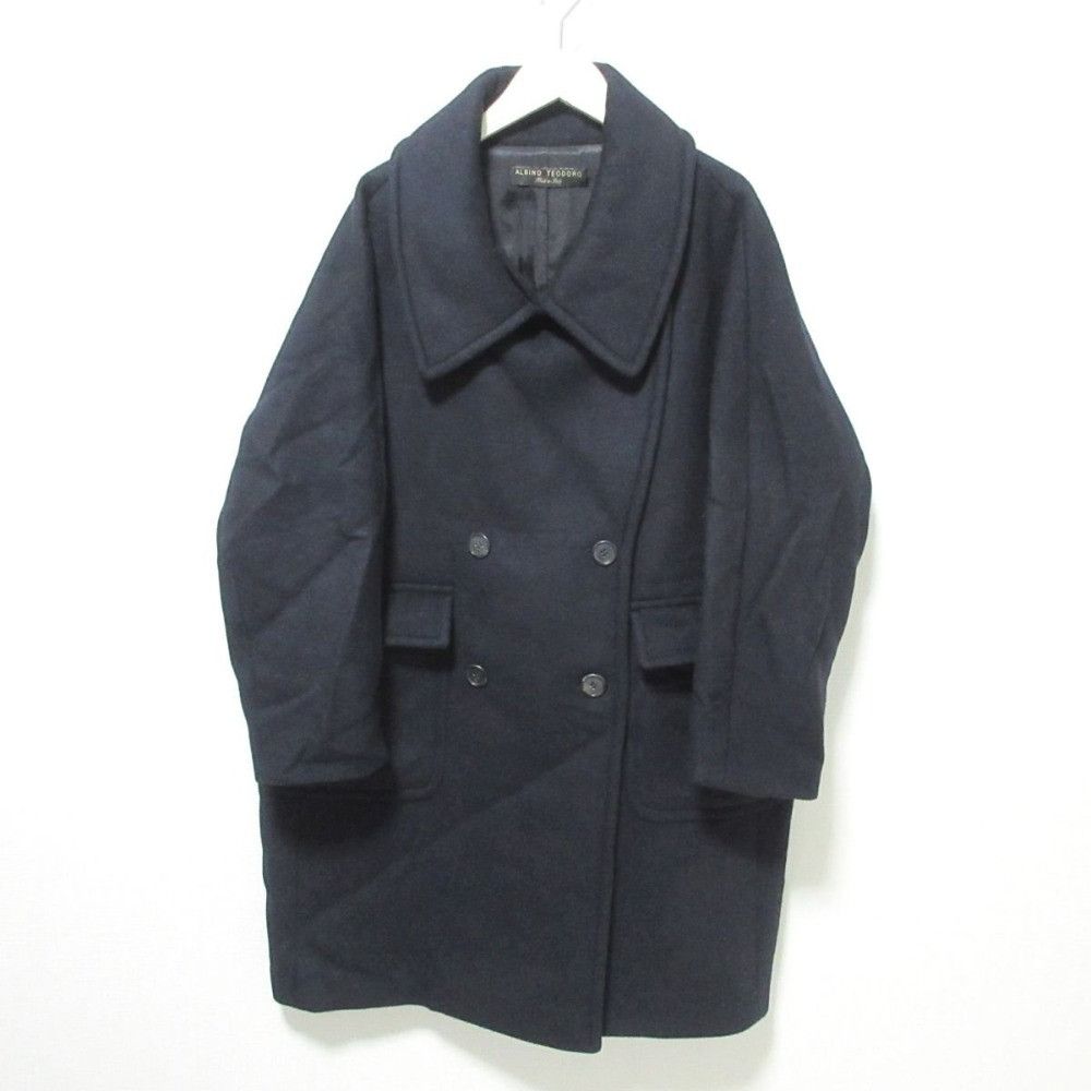 Other Other ALBINO TEODORO Mohair Blend Long Double Coat Others Outerwear DUTY FREE for USA Size ONE SIZE - 1 Thumbnail