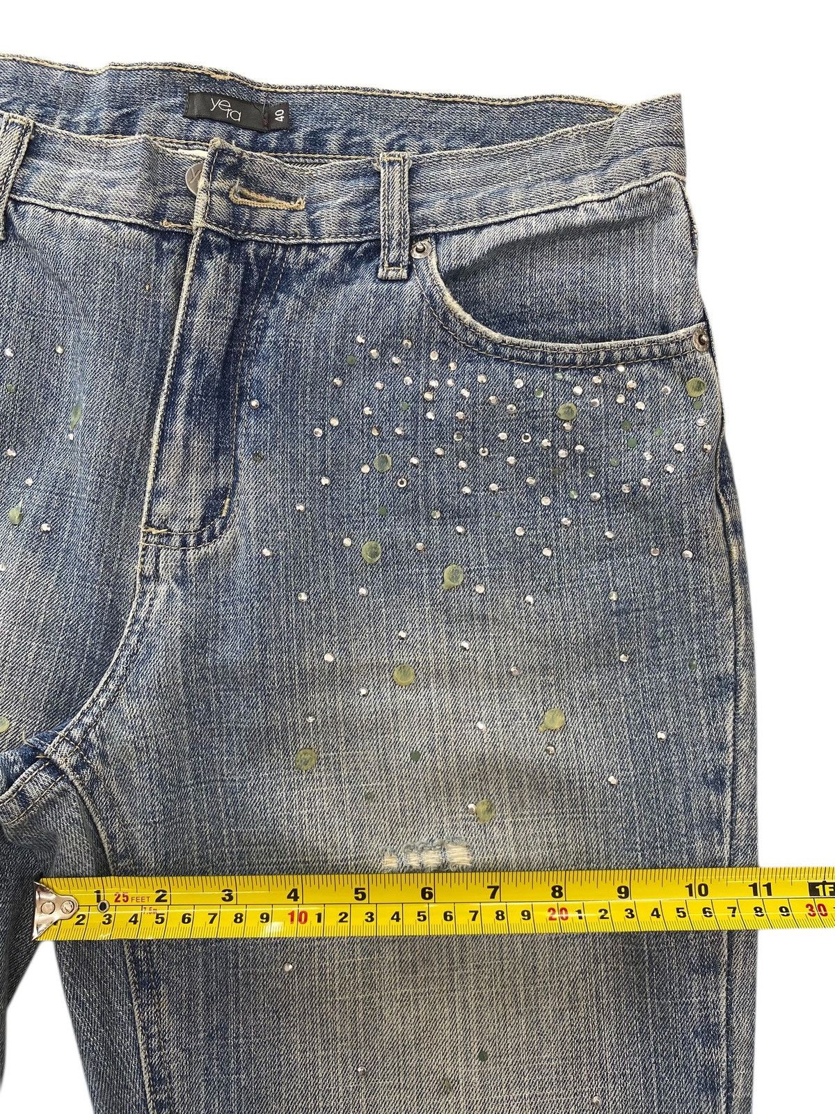 Japanese Brand Japanese Brand Light Wash Style Boot Cut Leg Jeans Size US 31 - 7 Thumbnail