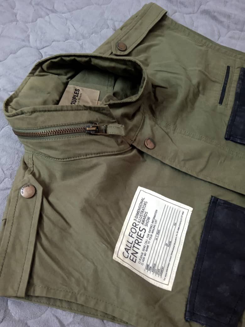 Japanese Brand Couples us n them Military Green Vest Size US L / EU 52-54 / 3 - 6 Thumbnail