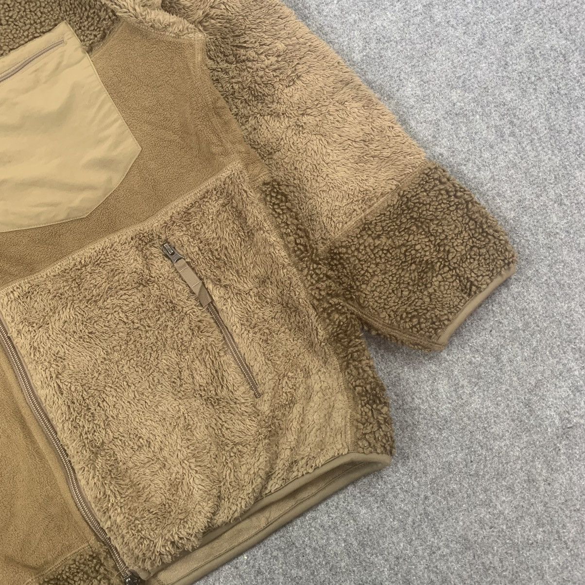 Engineered Garments × Japanese Brand × Uniqlo Vintage Uniqlo X Engineered Garments Deep Pile Fleece Jacket Size US M / EU 48-50 / 2 - 2 Thumbnail