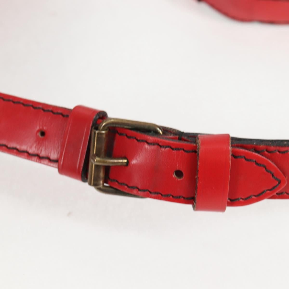Louis Vuitton LOUIS VUITTON Epi Petit Noe Shoulder Bag Red M44107 Size ONE SIZE - 8 Thumbnail