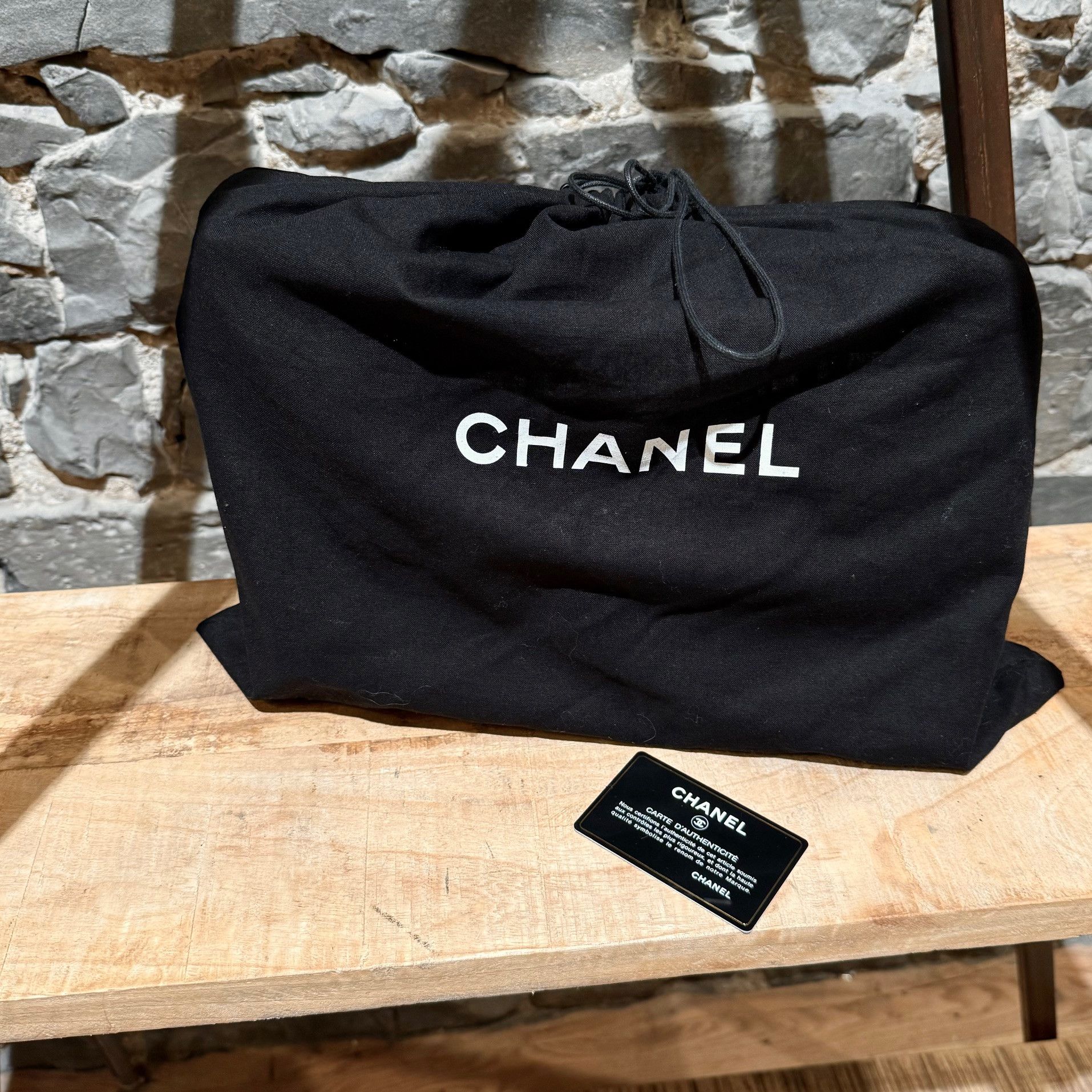 Chanel Chanel Ivory Black Lambskin Medium Gabrielle Hobo Bag Size ONE SIZE - 14 Thumbnail