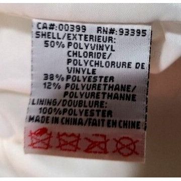 Other Midnight Velvet Womens Faux Leather White Quilted Jacket Wit Size M / US 6-8 / IT 42-44 - 6 Thumbnail