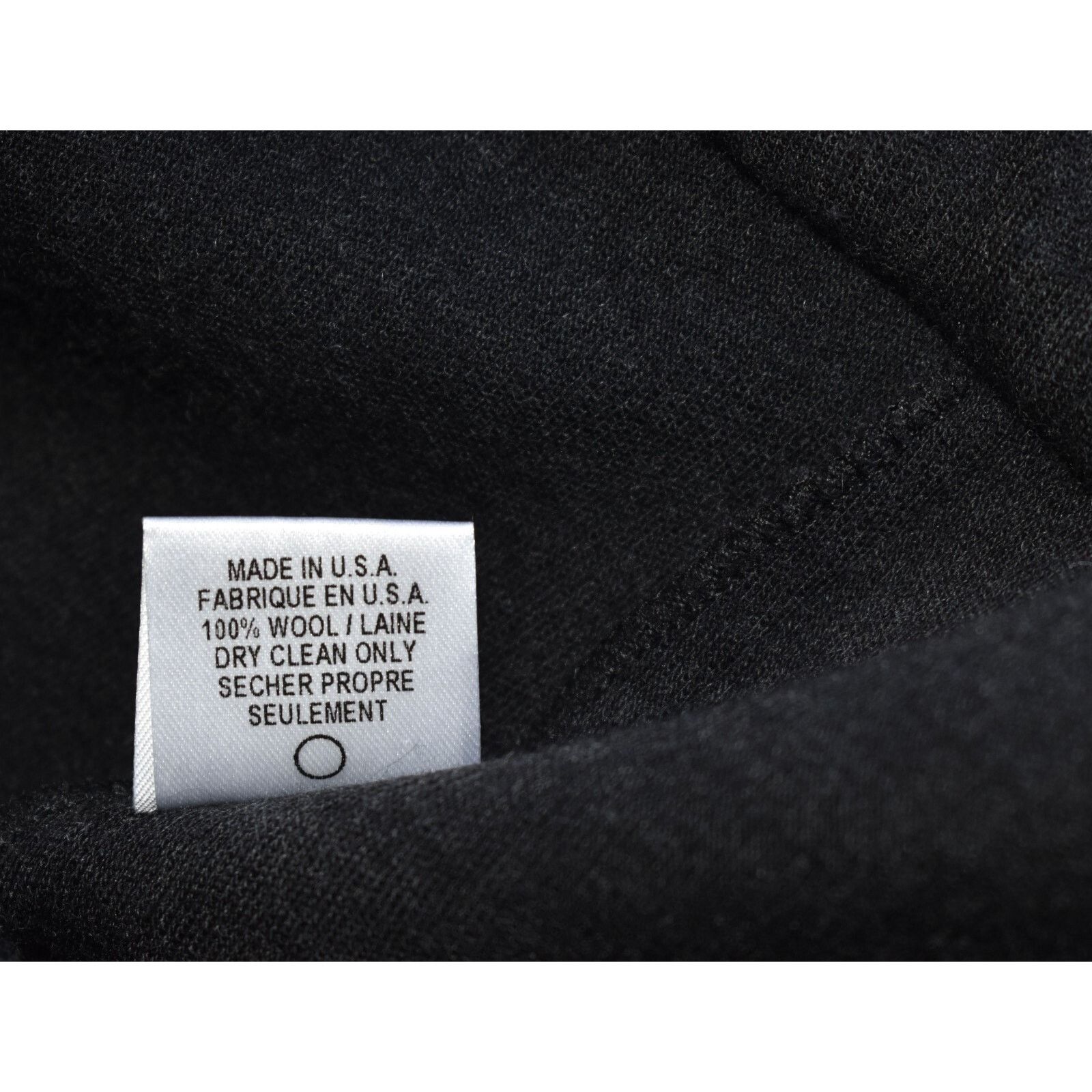 Diane von Furstenberg DIANE VON FURSTENBERG Charcoal Black Wool Knit Skirt Size 6 Size 28" / US 6 / IT 42 - 4 Thumbnail