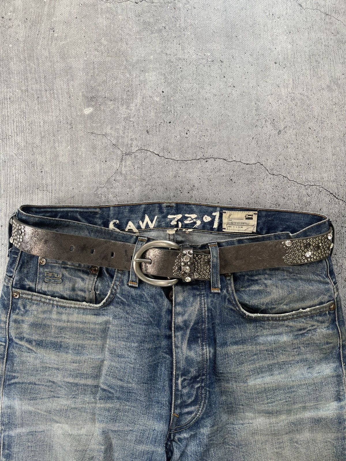 Other B. B. Simon Style Vintage 90s Japanese opium Rock Y2K belt Size ONE SIZE - 1 Thumbnail