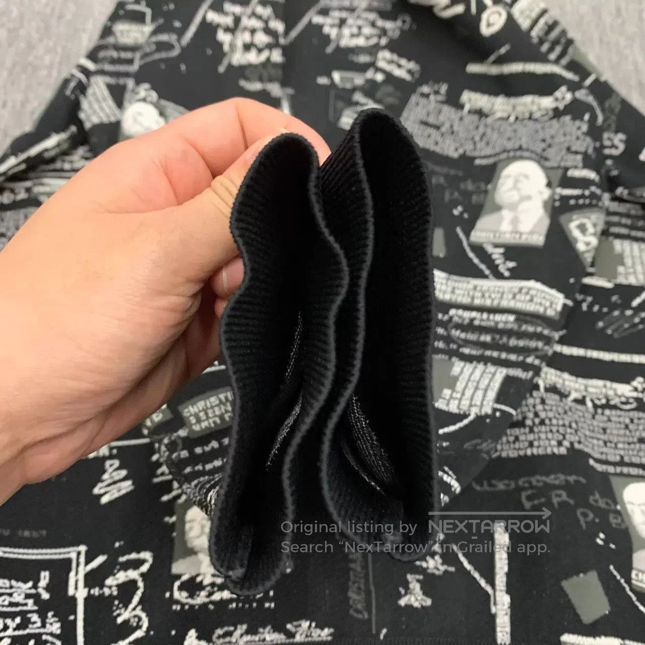 Dior Black Printed Long Sleeve Sweater. Size US L / EU 52-54 / 3 - 9 Thumbnail