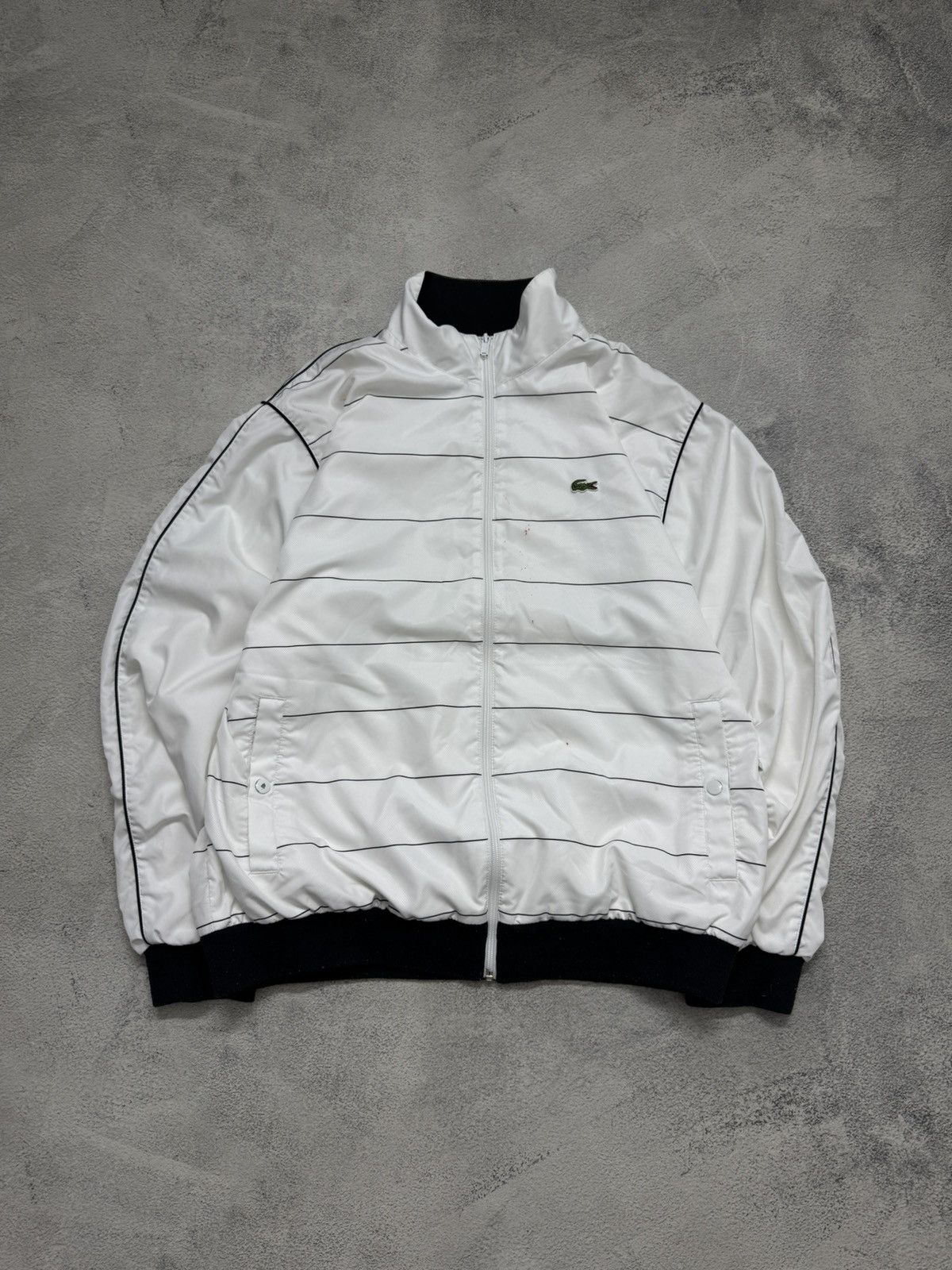 Lacoste Vintage Y2k Lacoste Jacket 00’s Size US XL / EU 56 / 4 - 2 Thumbnail