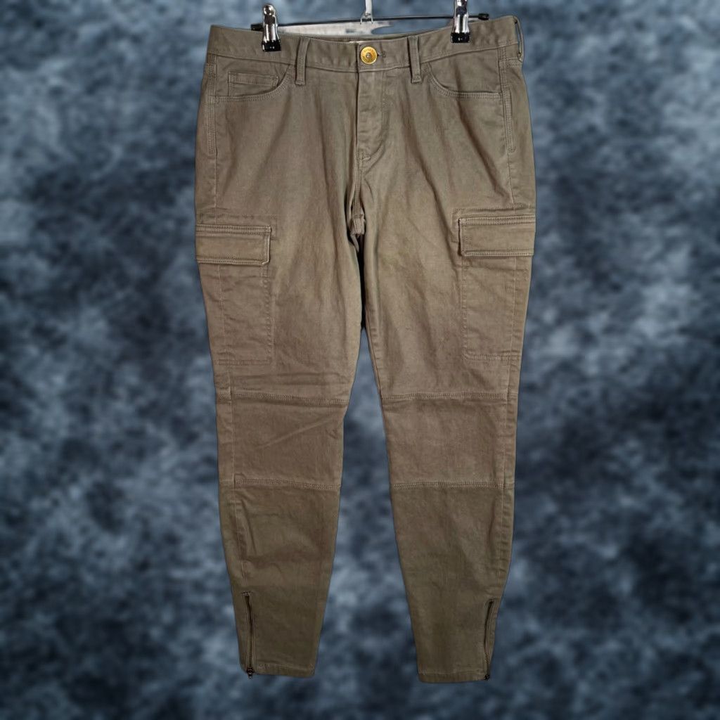 Banana Republic VINTAGE Banana Republic Heritage Collection Cargo Pants 27 Beige Slim Fit Cotton Blend Women 27 Beige Cargo Pants Womens size 27 Slim fit Cotton Blend Size 27" / US 4 / IT 40 - 1 Thumbnail