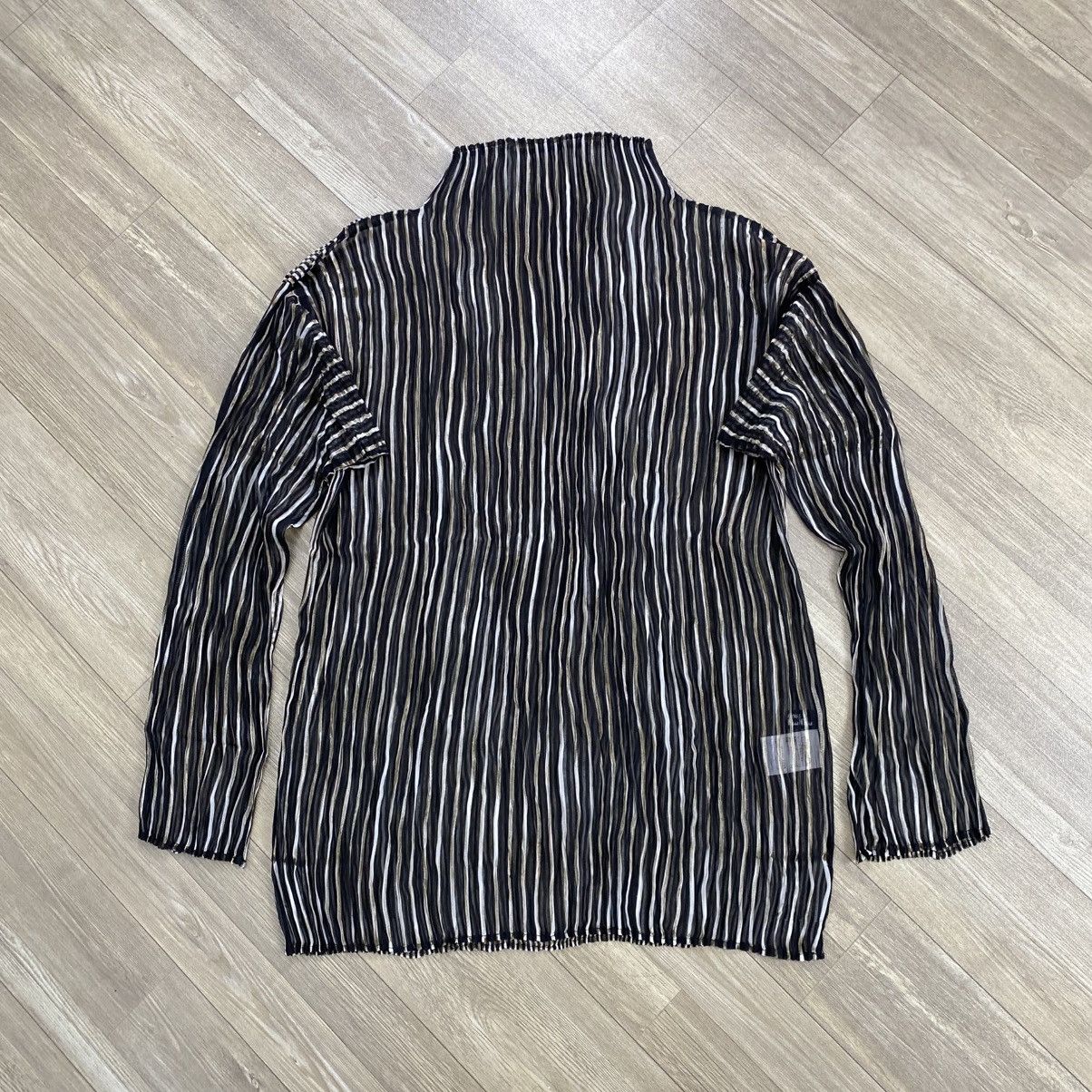 Issey Miyake Permanente Pleats Please Transparent LongSleeve