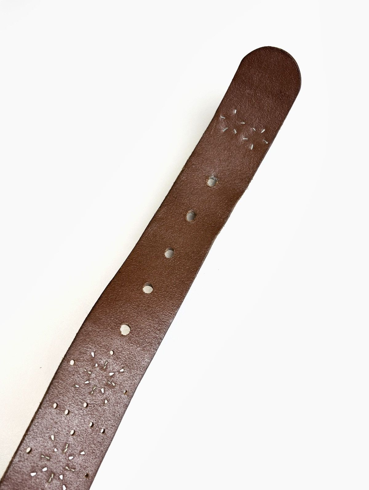 Fossil Fossil Patchwork Leather Belt Size ONE SIZE - 6 Thumbnail
