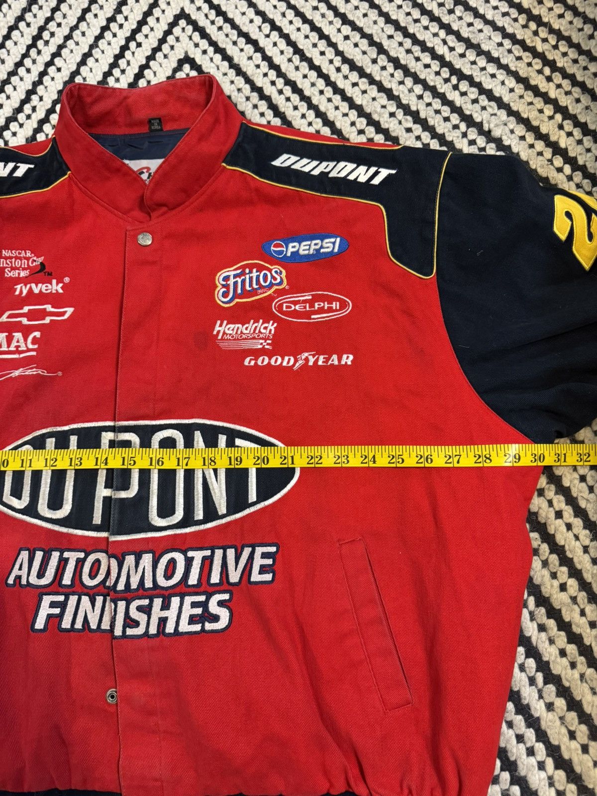 Chase Authentics ASCAR Chase Authentics Dupont Jeff Gordon Jacket Mens 3XL Size US XXL / EU 58 / 5 - 8 Thumbnail