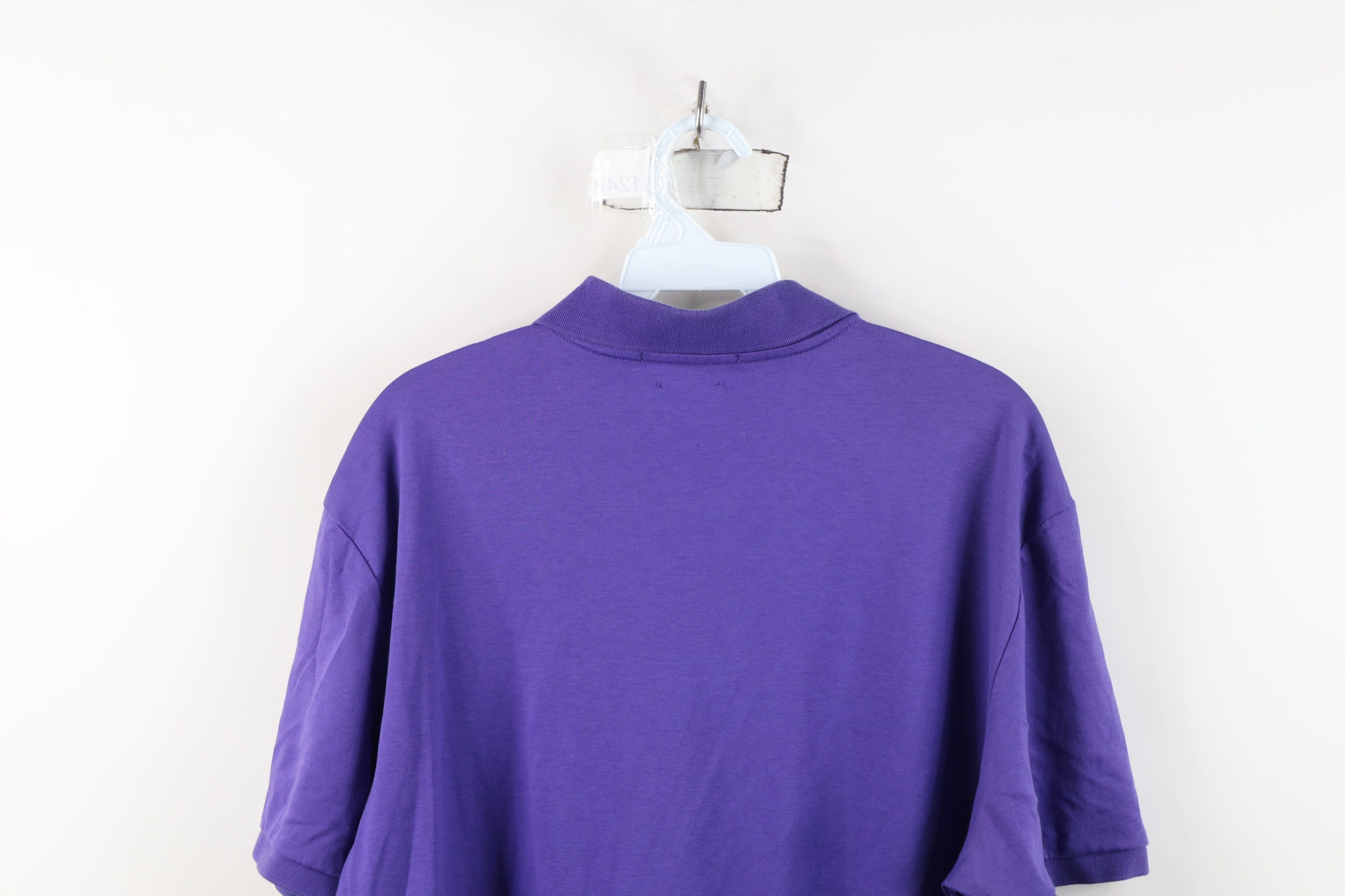 Ralph Lauren Vintage Ralph Lauren Pima Cotton Soft Touch Golf Polo Purple Size US XL / EU 56 / 4 - 13 Thumbnail