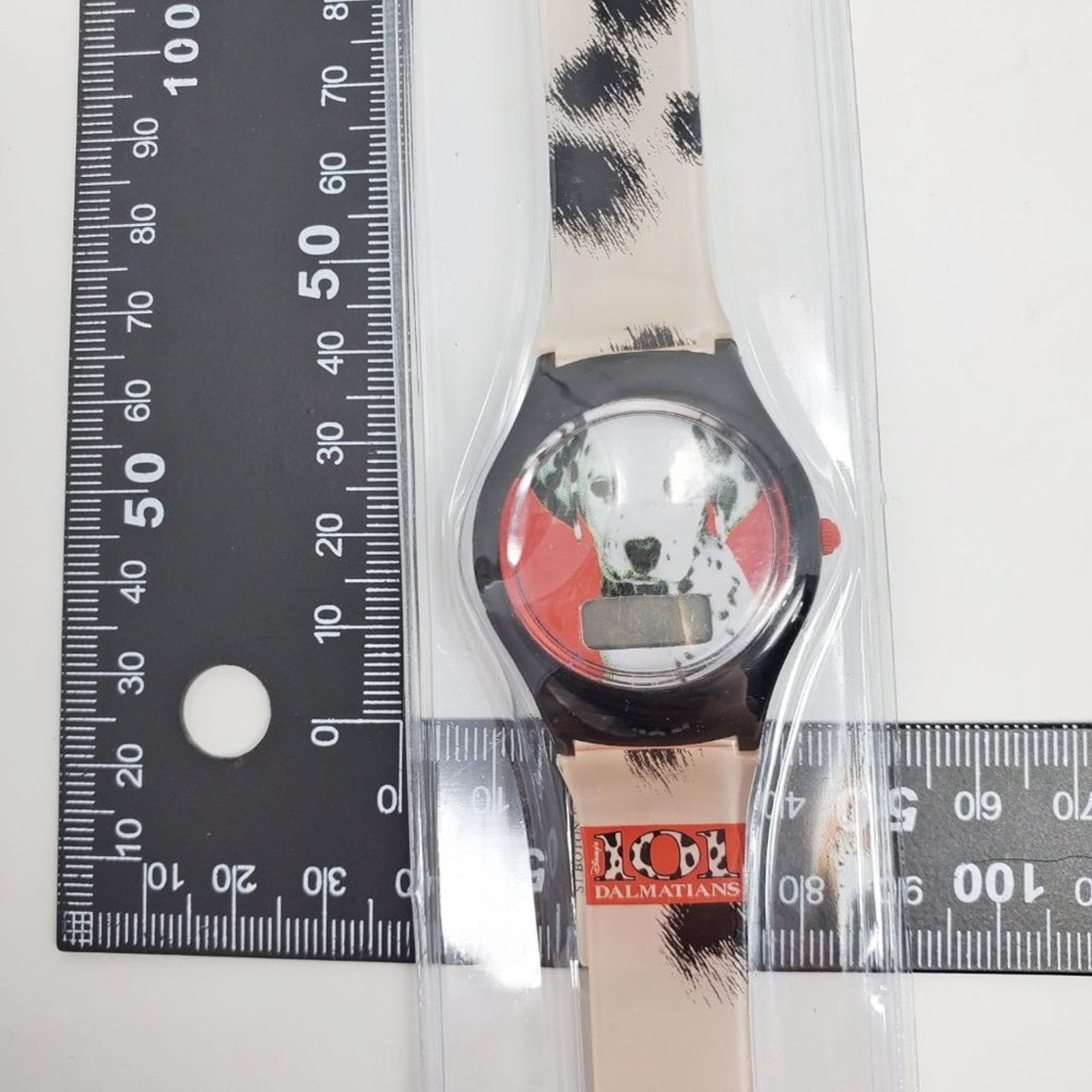 Disney Disney 101 Dalmatians Vintage LCD Digital Plastic Watch Size 38 - 14 Thumbnail