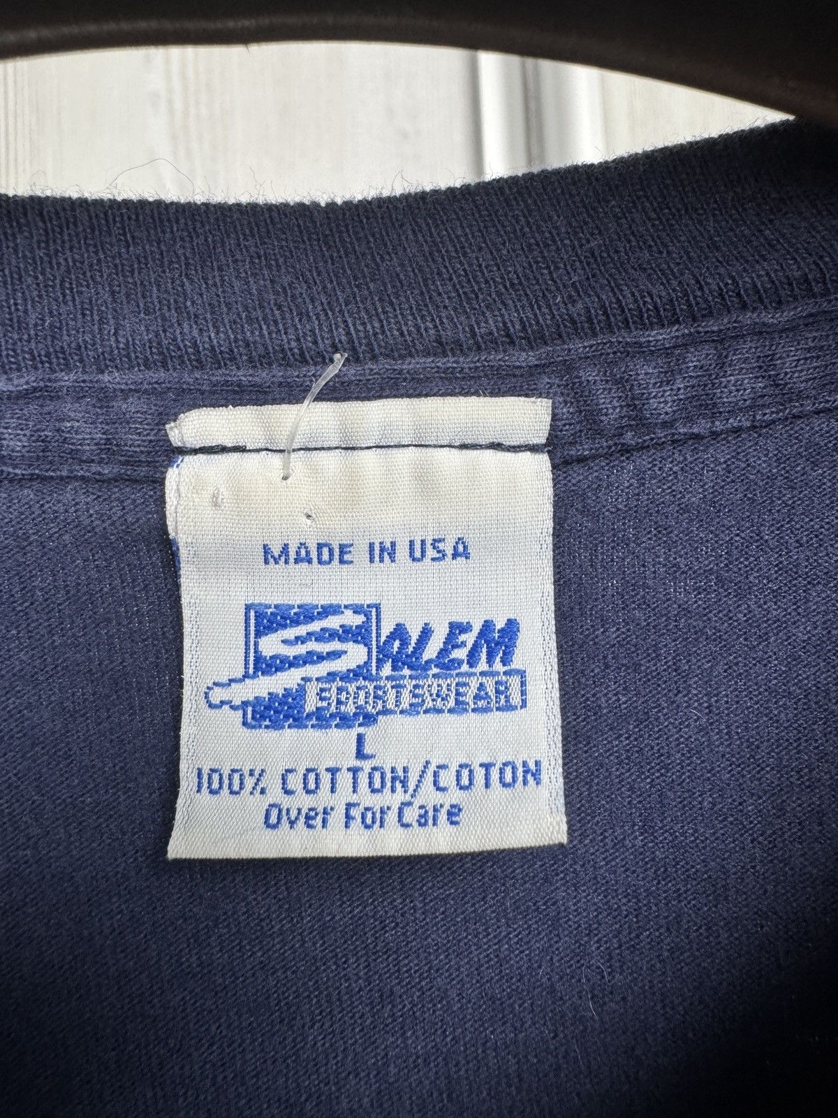 Salem Sportswear Vintage 1995 Kenny Lofton Cleveland Indians Salem USA Tee Size US L / EU 52-54 / 3 - 6 Thumbnail