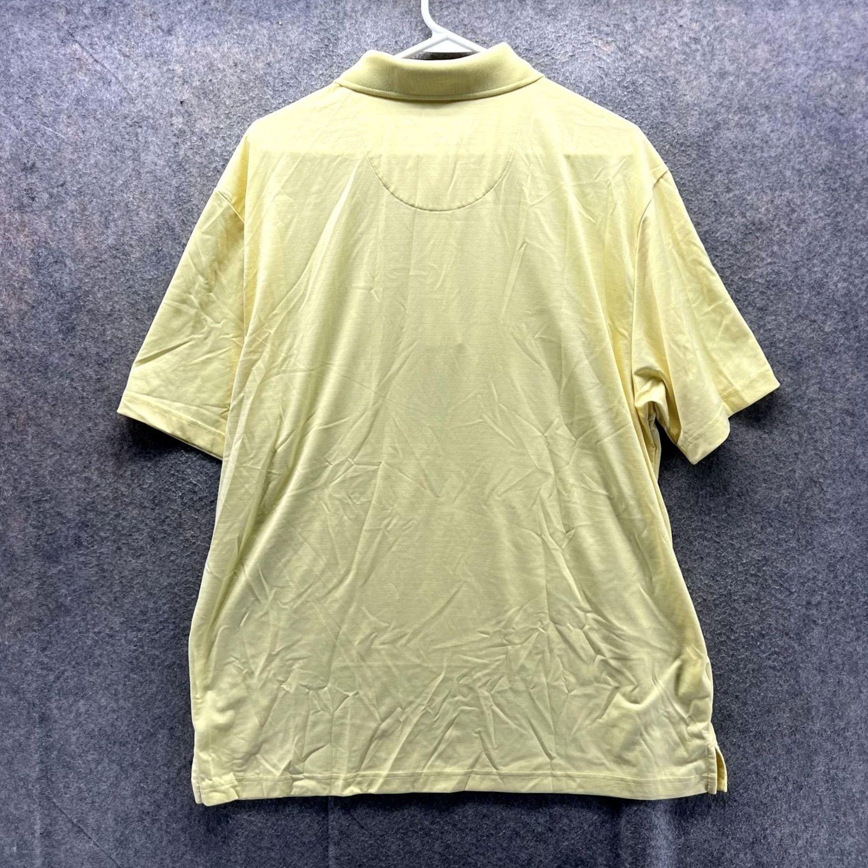 Vintage Jack Nicklaus Polo Shirt Mens XL Yellow Golf Performance Short Sleeve Casual Shirt Size US XL / EU 56 / 4 - 2 Thumbnail