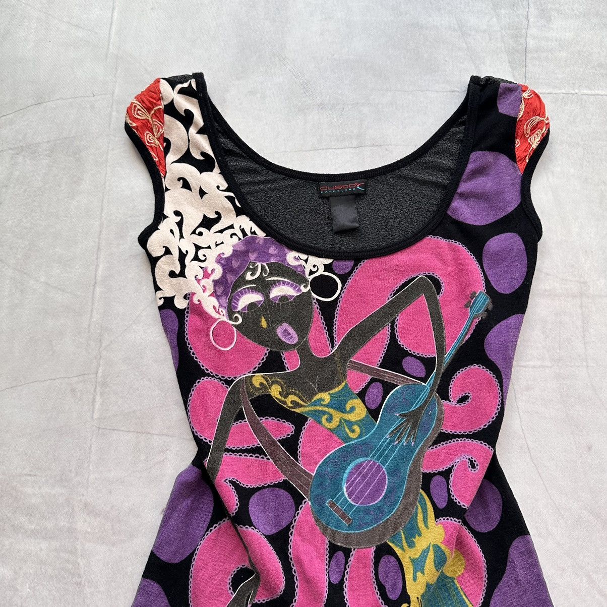 Custo Barcelona Y2K Custo Barcelona Hysteric Glamour Style Tank Top T Shirt Size M / US 6-8 / IT 42-44 - 2 Thumbnail