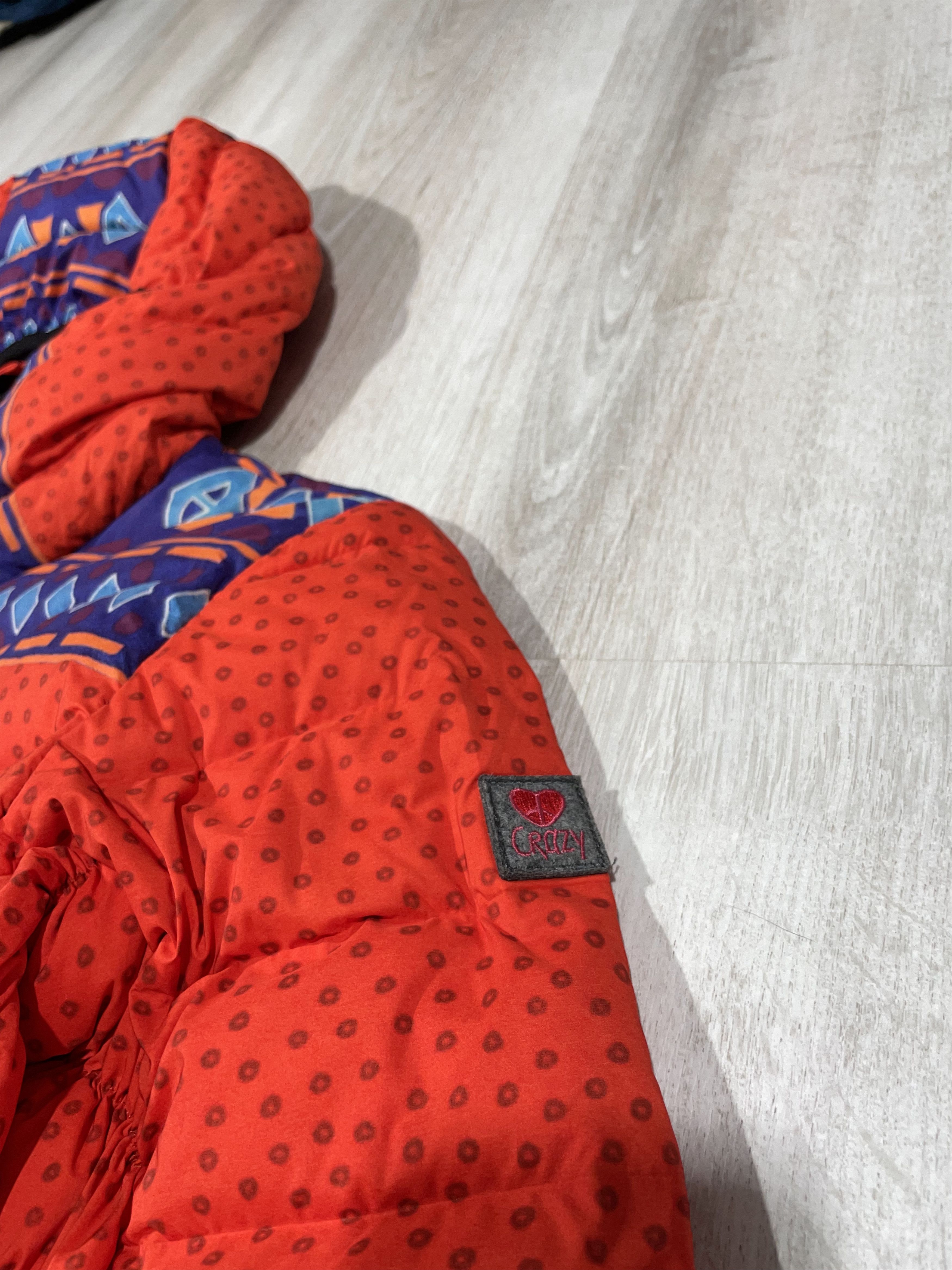 Vintage Valeria Colturi Crazy Idea Down Jacket Ski Mountain Style Size L / US 10 / IT 46 - 4 Thumbnail