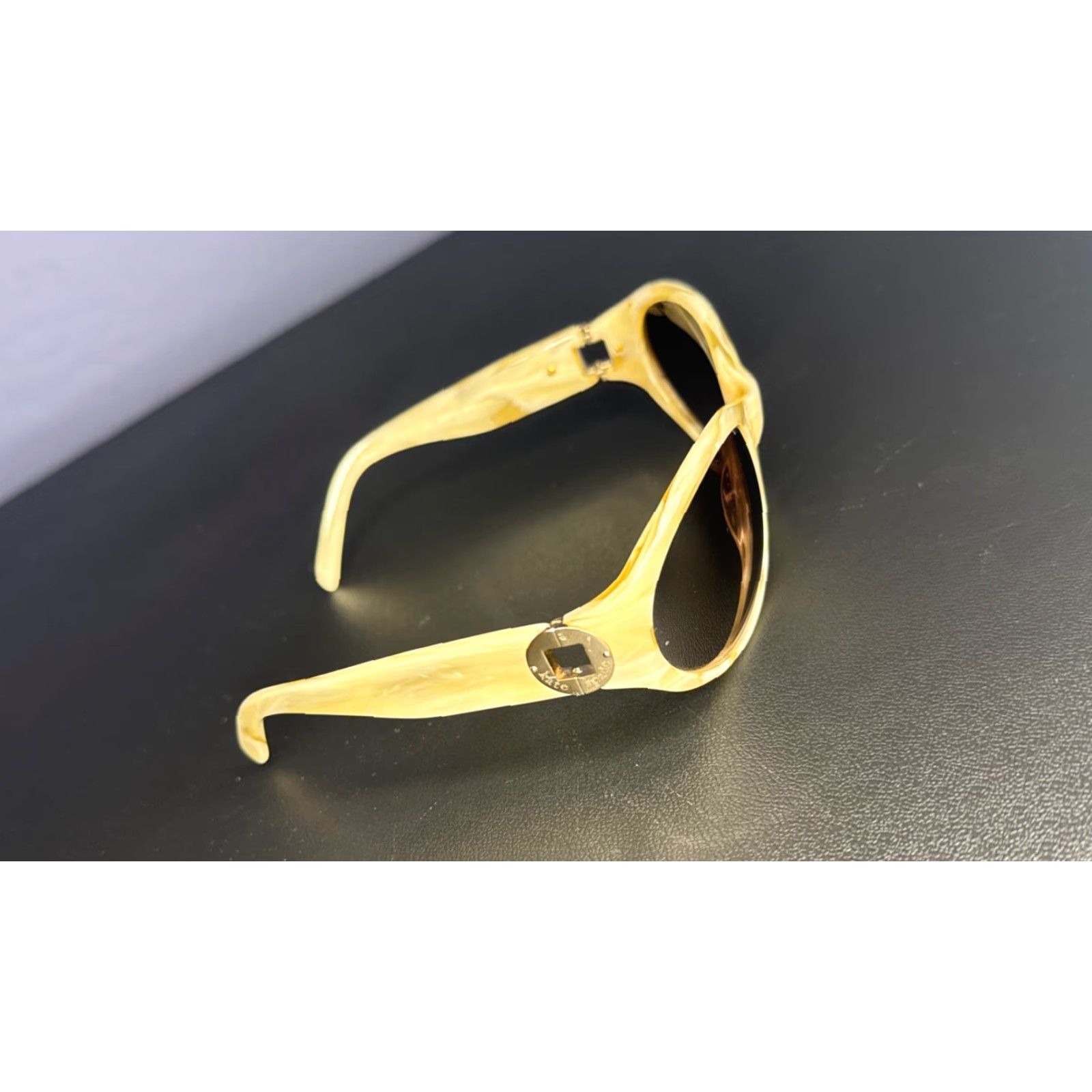 Vintage VINTAGE Kate Spade Dawn Sunglasses Woman Italy Dawn/S Ivory Brown Gradient Lens Women’s Size ONE SIZE - 2 Thumbnail