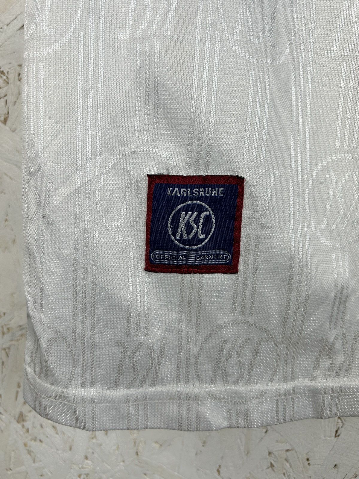 Adidas 90s Adidas Karlsruher 1996/98 Home Kit Soccer Jersey XS Size US S / EU 44-46 / 1 - 5 Thumbnail