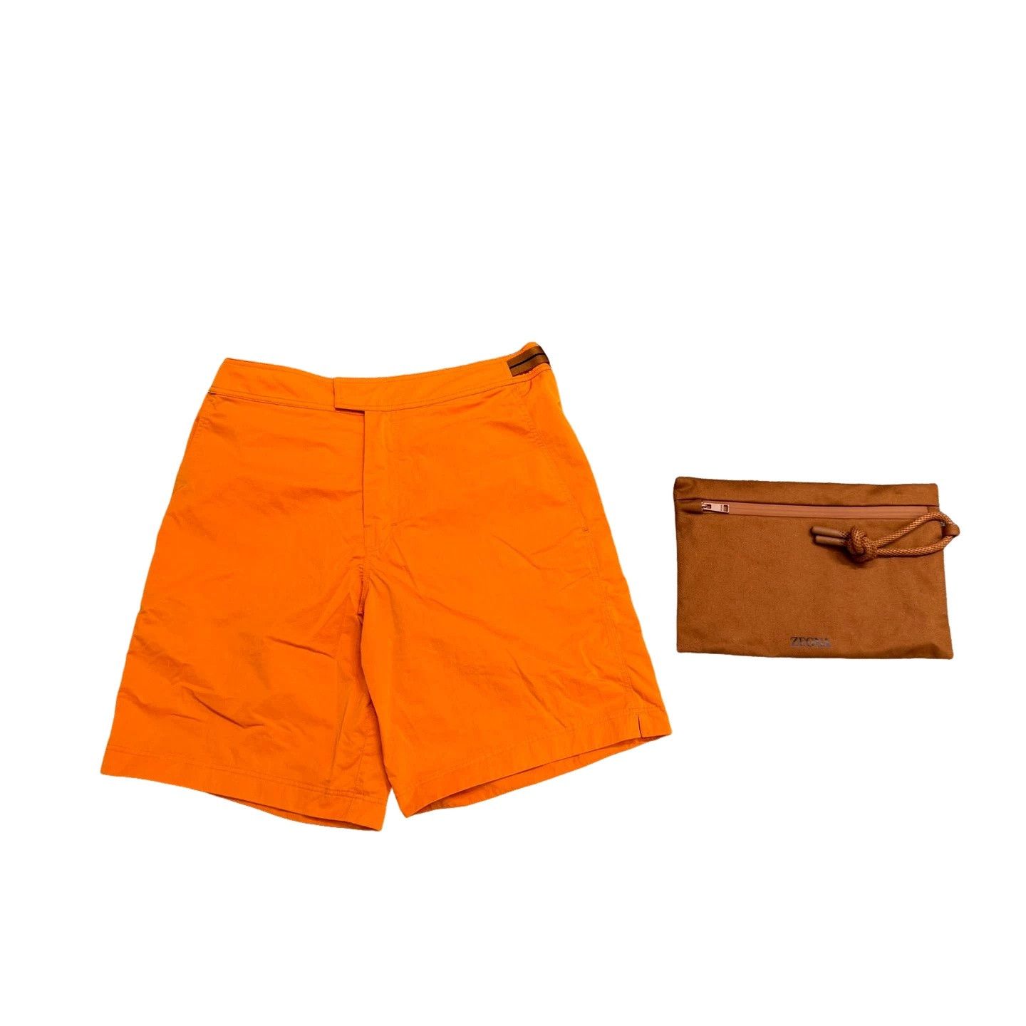 Z Zegna Zegna Orange Swim Shorts Size S Size US 30 / EU 46 - 1 Thumbnail