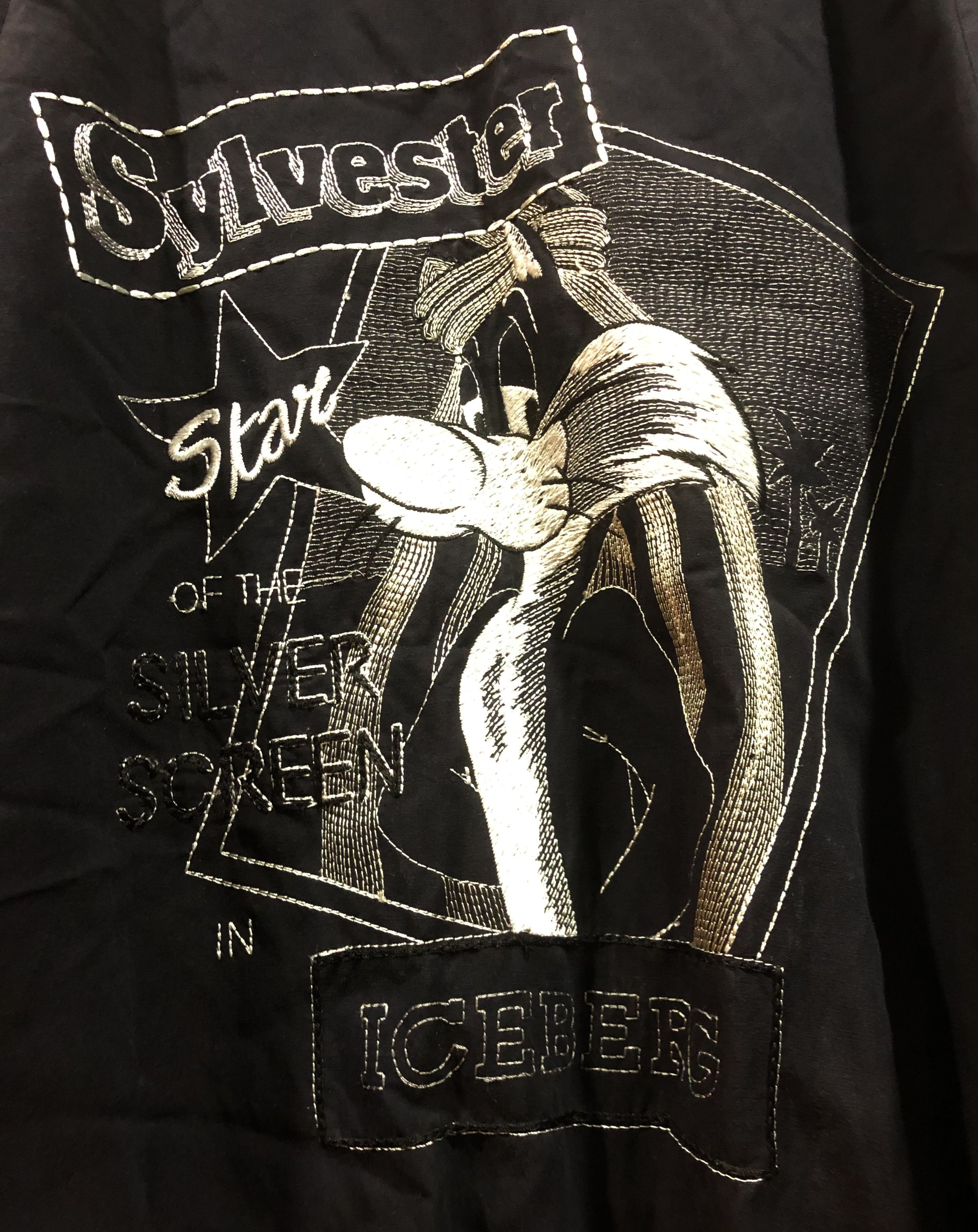 Iceberg Vintage 90s Iceberg Looney Tunes Sylvester Jacket Size US XL / EU 56 / 4 - 2 Thumbnail