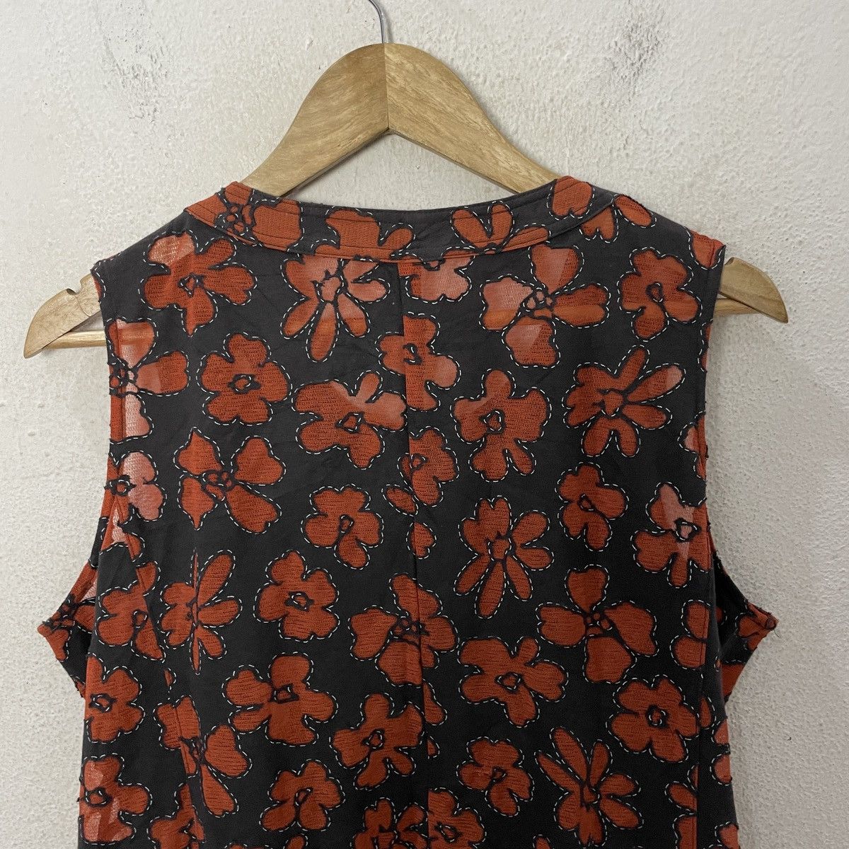 Japanese Brand Vintage Japanese Designer Art Sleeveless Jacket Size US M / EU 48-50 / 2 - 8 Thumbnail