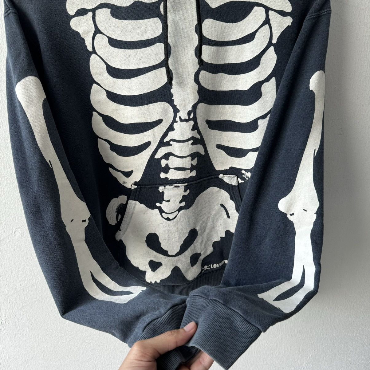 If Six Was Nine × Le Grande Bleu (L.G.B.) Super Lovers Skeleton Hoodie Size US S / EU 44-46 / 1 - 11 Thumbnail