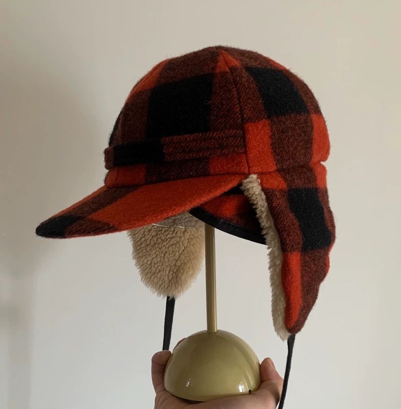 Number (N)ine Number (N)ine 08AW Wool Earmuffs Flight Cap 2503-Nextarrow Size ONE SIZE - 1 Thumbnail
