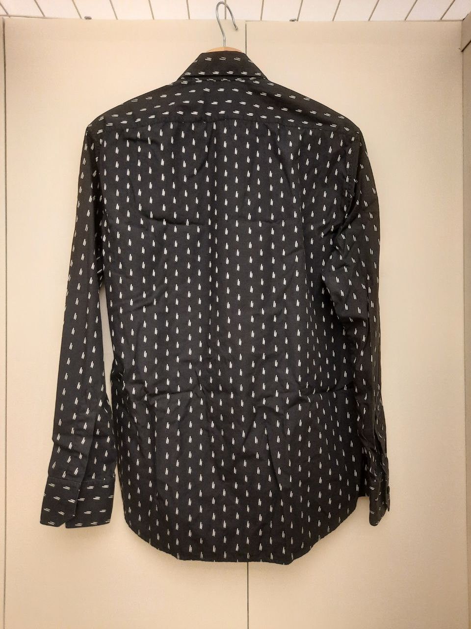 Celine × Hedi Slimane SS19 Abstract Print Line Shirt Size US M / EU 48-50 / 2 - 2 Thumbnail