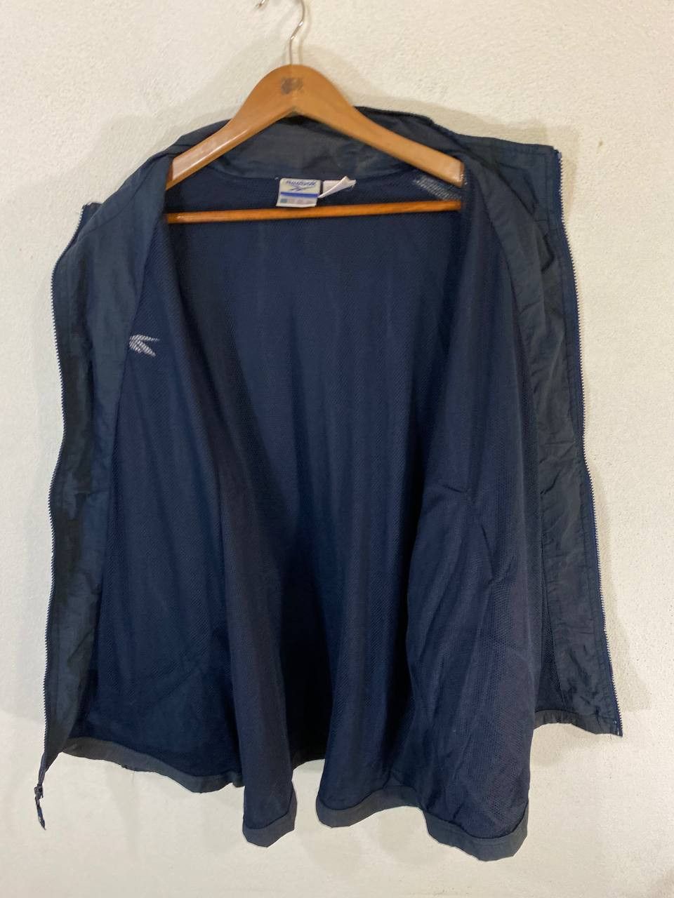 Reebok vintage 90s reebok light jacket big logo on sleeves Size US XXL / EU 58 / 5 - 8 Thumbnail