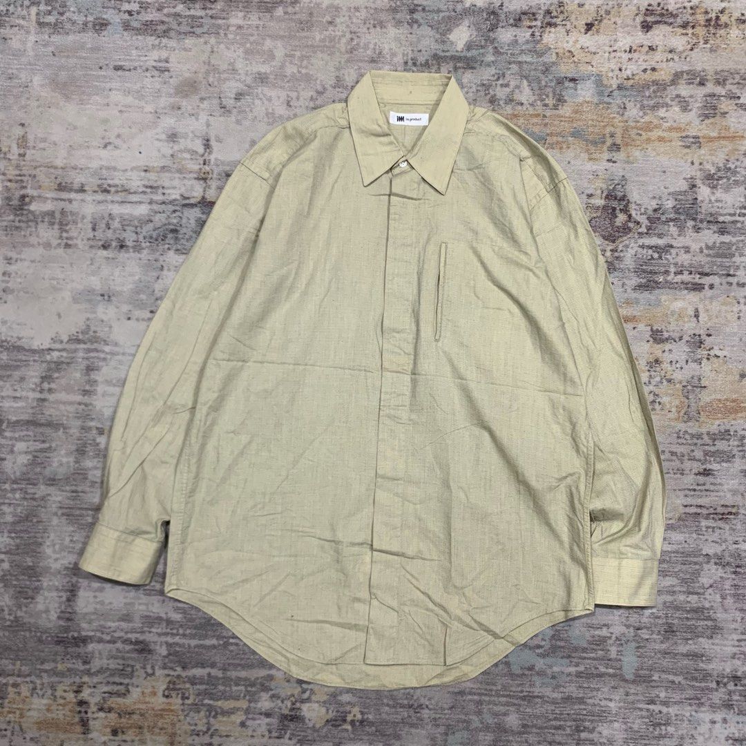Issey Miyake × Japanese Brand Vintage Sugar Cane Toyo Enterprise Wrinkle shirt Size US L / EU 52-54 / 3 - 2 Thumbnail