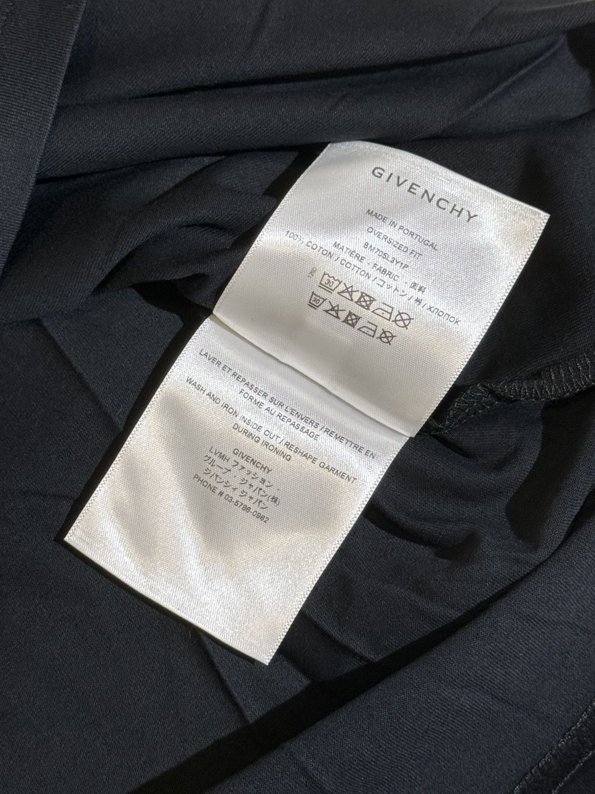 Givenchy Givenchy black t shirt Size US XXS / EU 40 - 4 Thumbnail